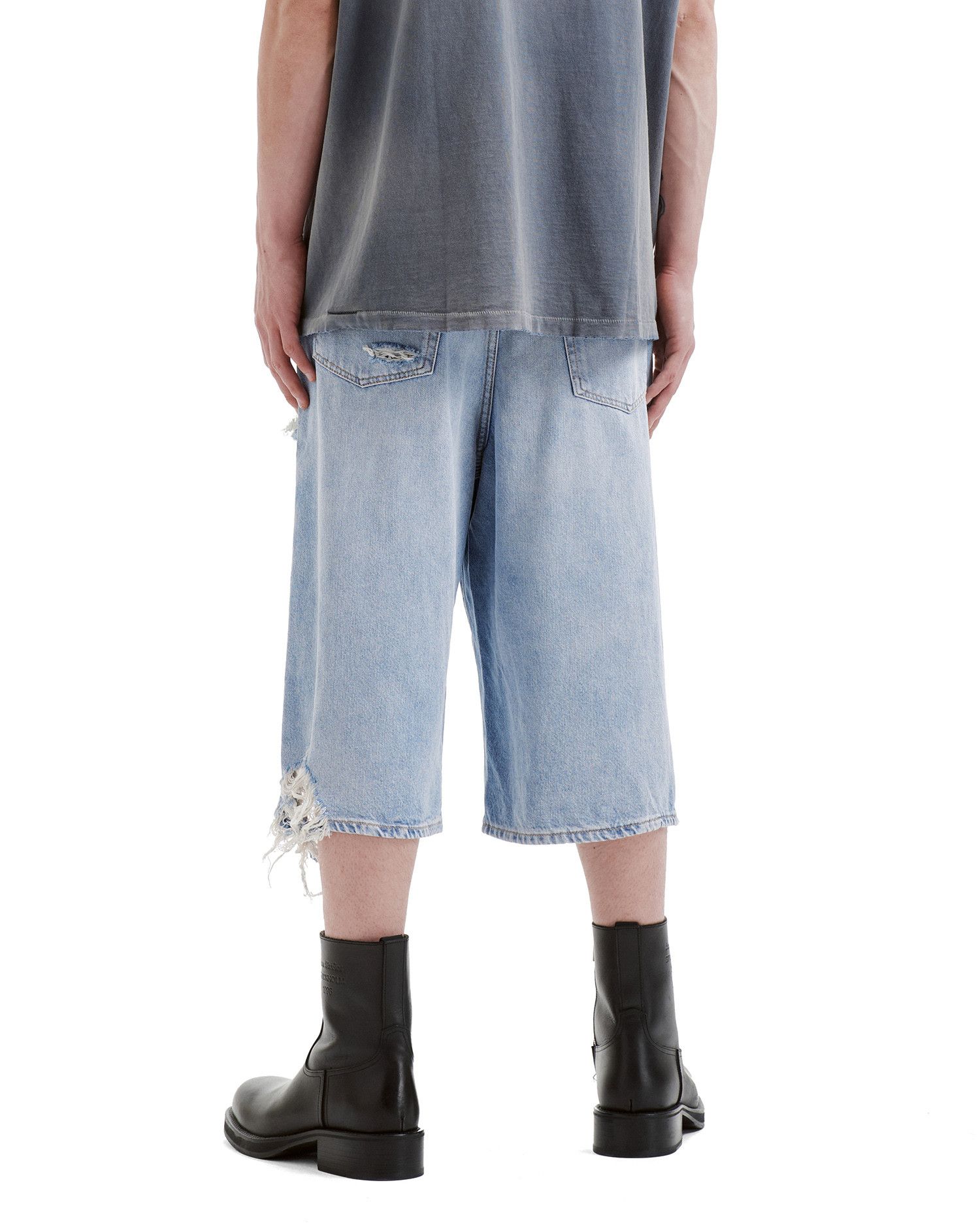 Acne Studios Acne Studios Ripped Denim Shorts Size US 30 / EU 46 - 4 Thumbnail