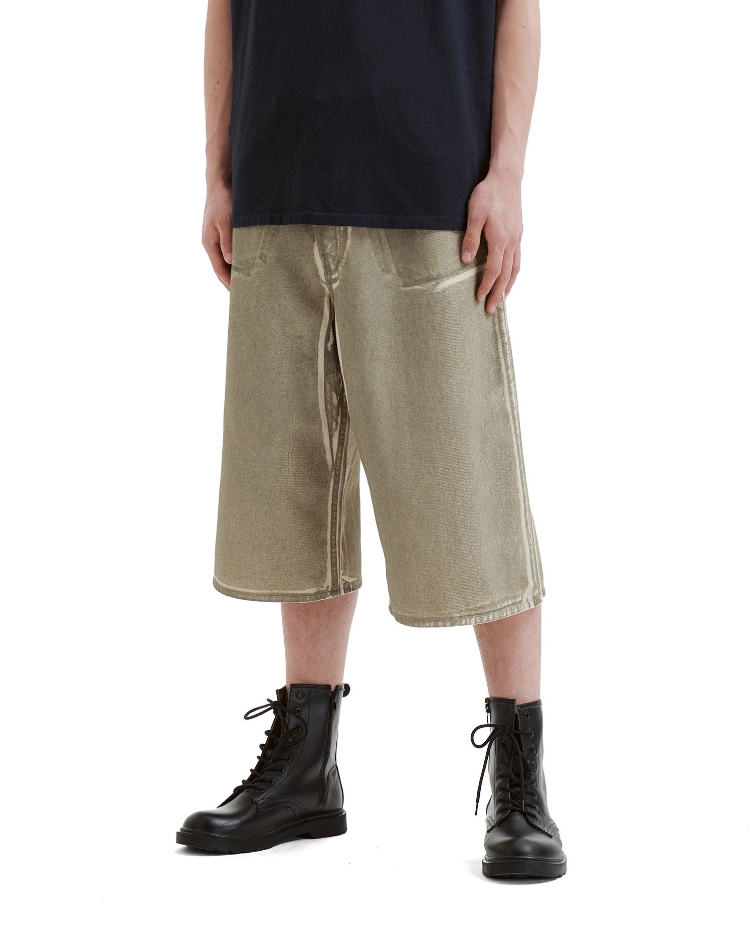 Acne Studios Acne Studios Distressed Design Straight Shorts Size US 30 / EU 46 - 3 Thumbnail