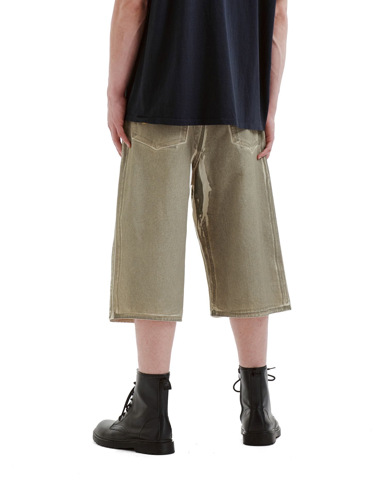 Acne Studios Acne Studios Distressed Design Straight Shorts Size US 32 / EU 48 - 4 Thumbnail