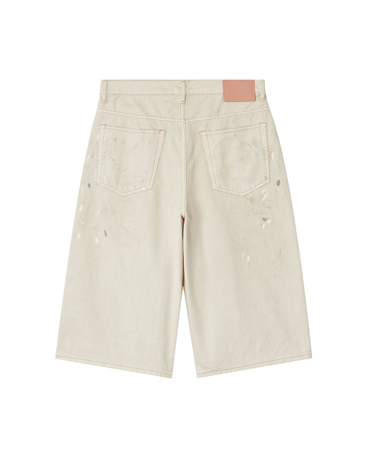 Acne Studios Acne Studios Splatter Distressed Design Shorts Size US 30 / EU 46 - 6 Thumbnail