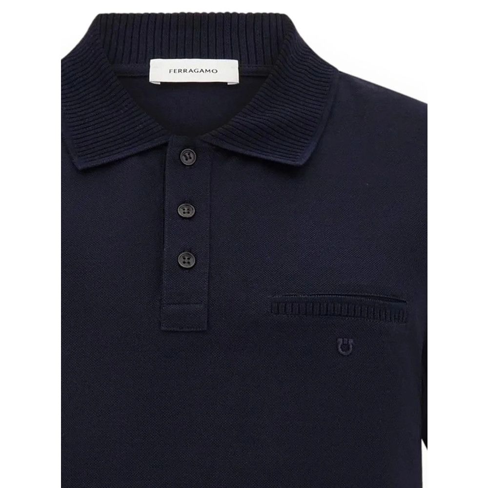 Salvatore Ferragamo Ferragamo BLUE Polo Shirts Size US S / EU 44-46 / 1 - 2 Thumbnail