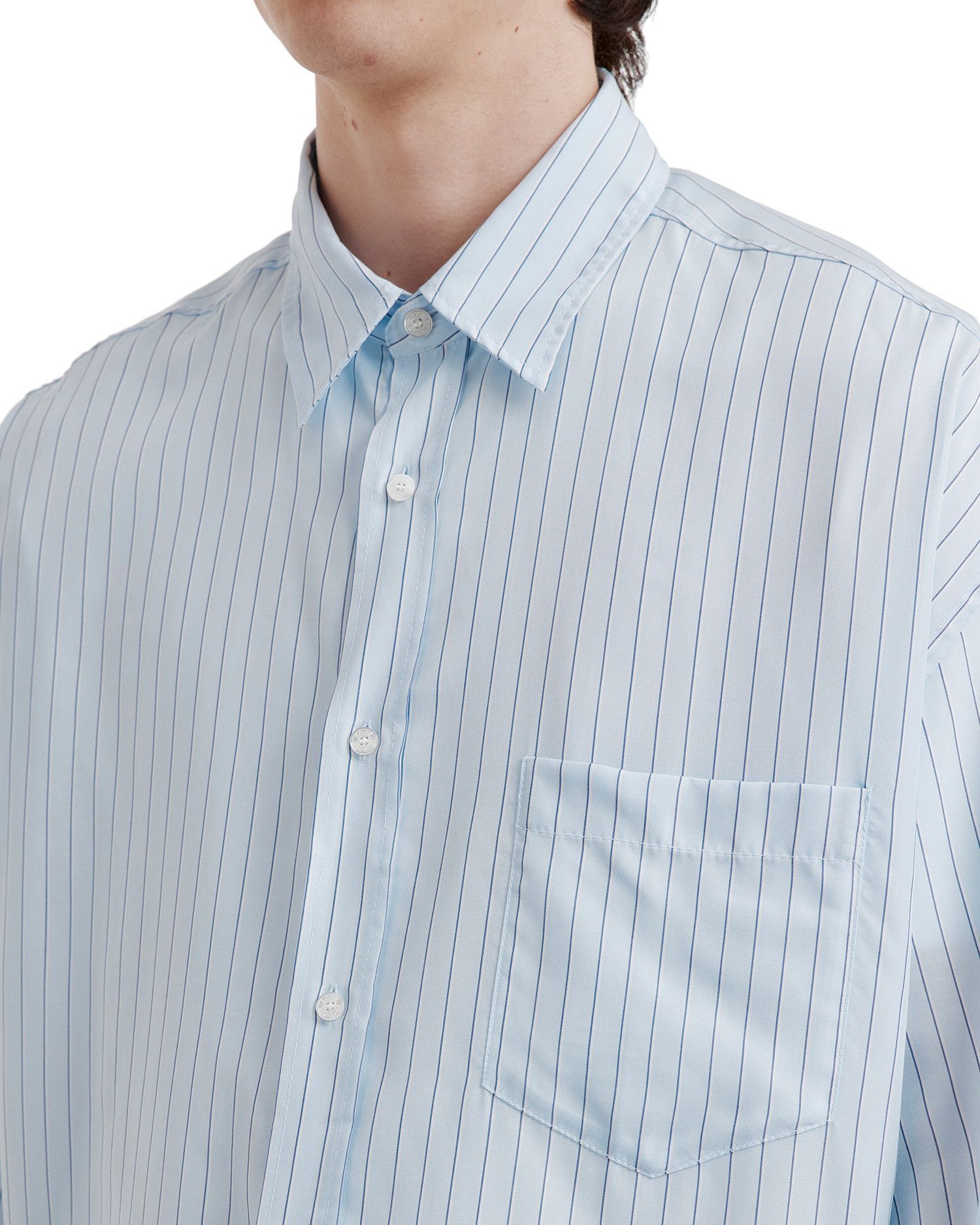 Acne Studios Acne Studios Stripe Long Sleeve Shirt Size US L / EU 52-54 / 3 - 5 Thumbnail