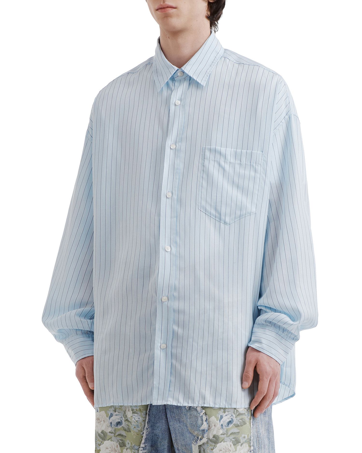Acne Studios Acne Studios Stripe Long Sleeve Shirt Size US M / EU 48-50 / 2 - 3 Thumbnail