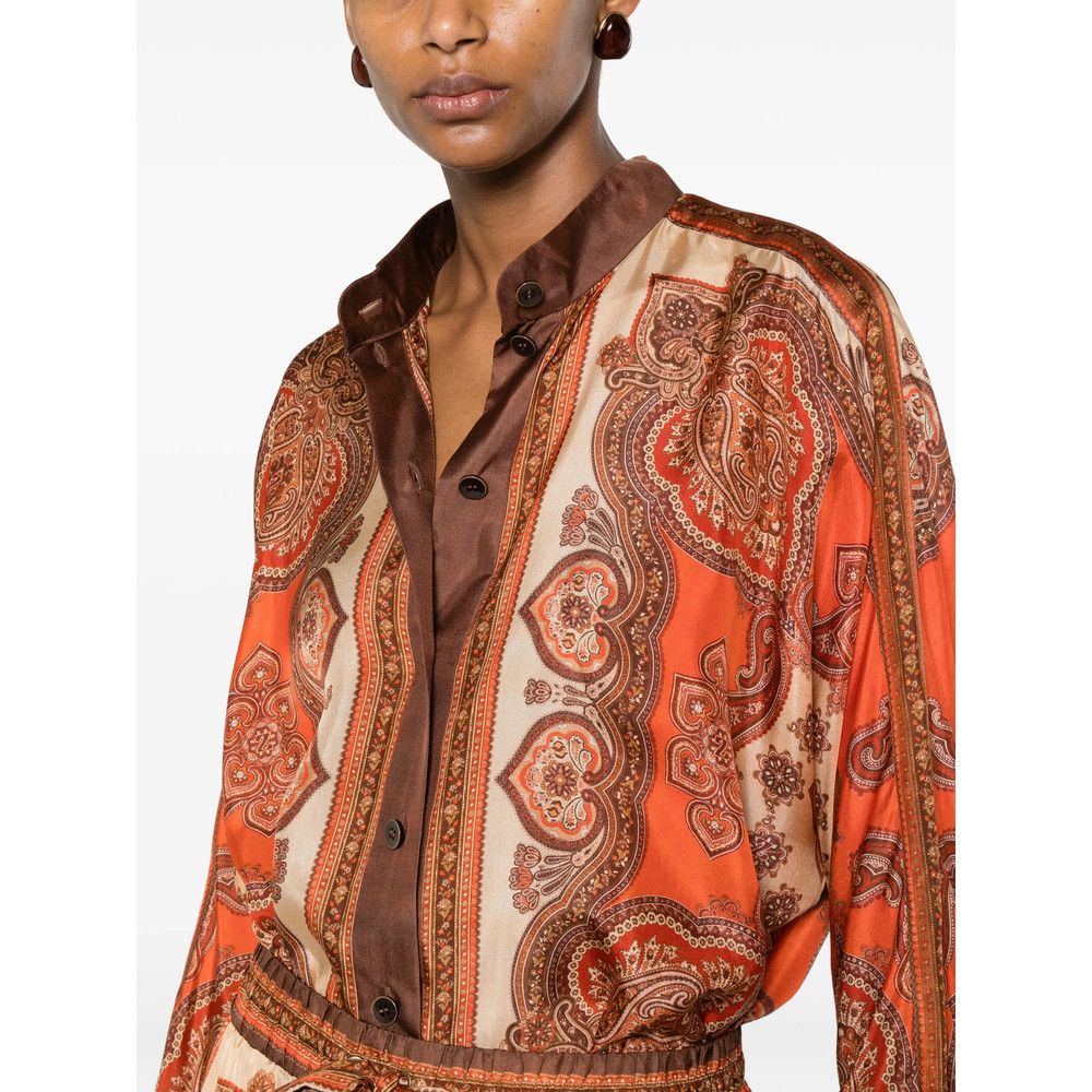 Zimmermann Zimmermann ORANGE Tops - Shirts Size L / US 10 / IT 46 - 3 Thumbnail