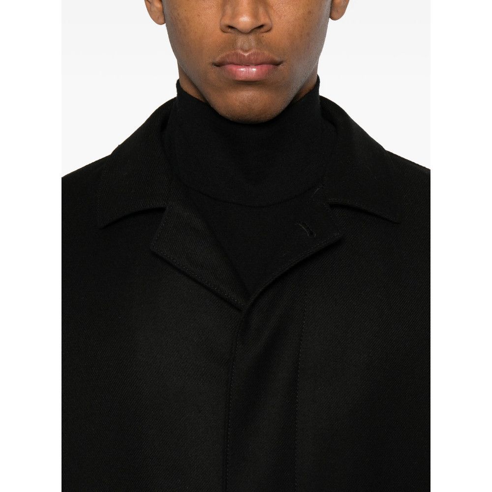Tagliatore Tagliatore BLACK Coats - Single Breasted Coats Size US M / EU 48-50 / 2 - 2 Thumbnail