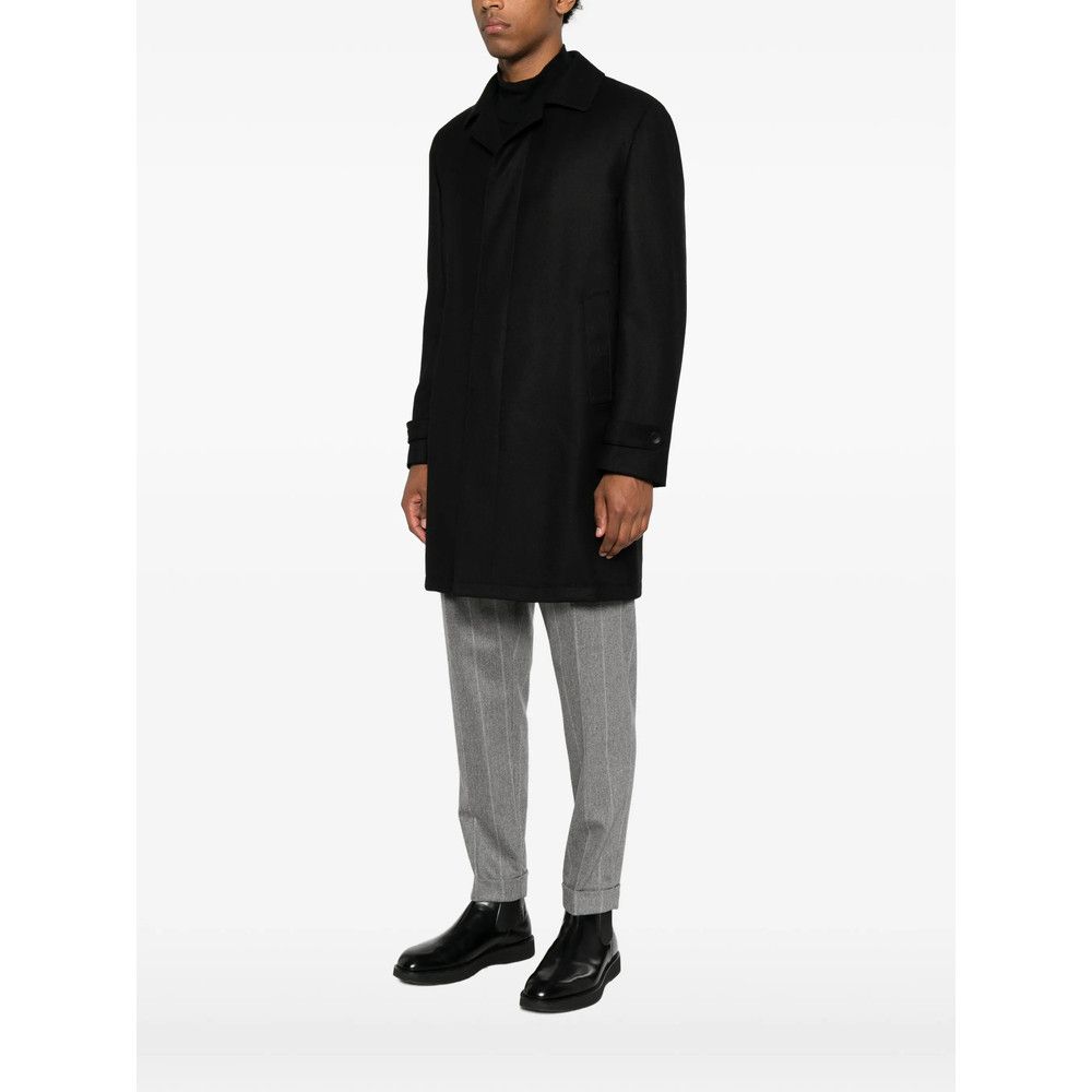 Tagliatore Tagliatore BLACK Coats - Single Breasted Coats Size US M / EU 48-50 / 2 - 5 Thumbnail