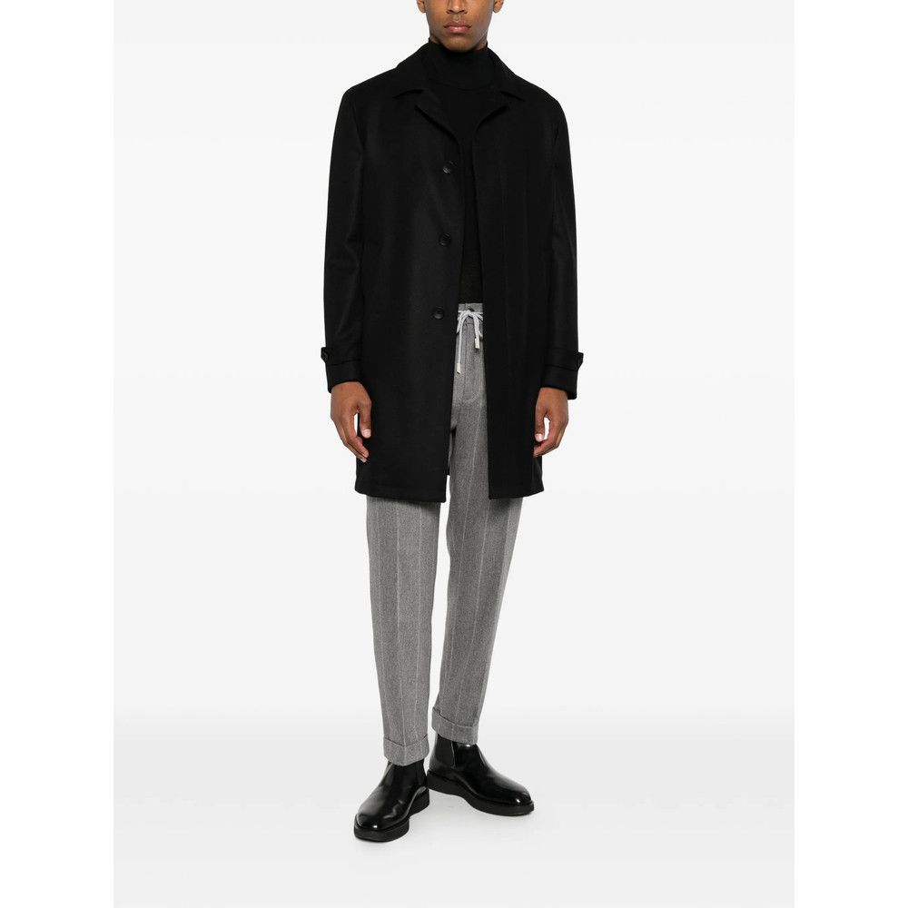 Tagliatore Tagliatore BLACK Coats - Single Breasted Coats Size US M / EU 48-50 / 2 - 4 Thumbnail