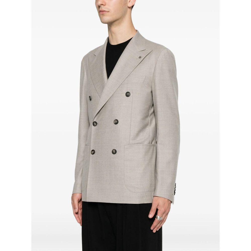 Tagliatore Tagliatore GREY Jackets - Blazers Size US M / EU 48-50 / 2 - 4 Thumbnail