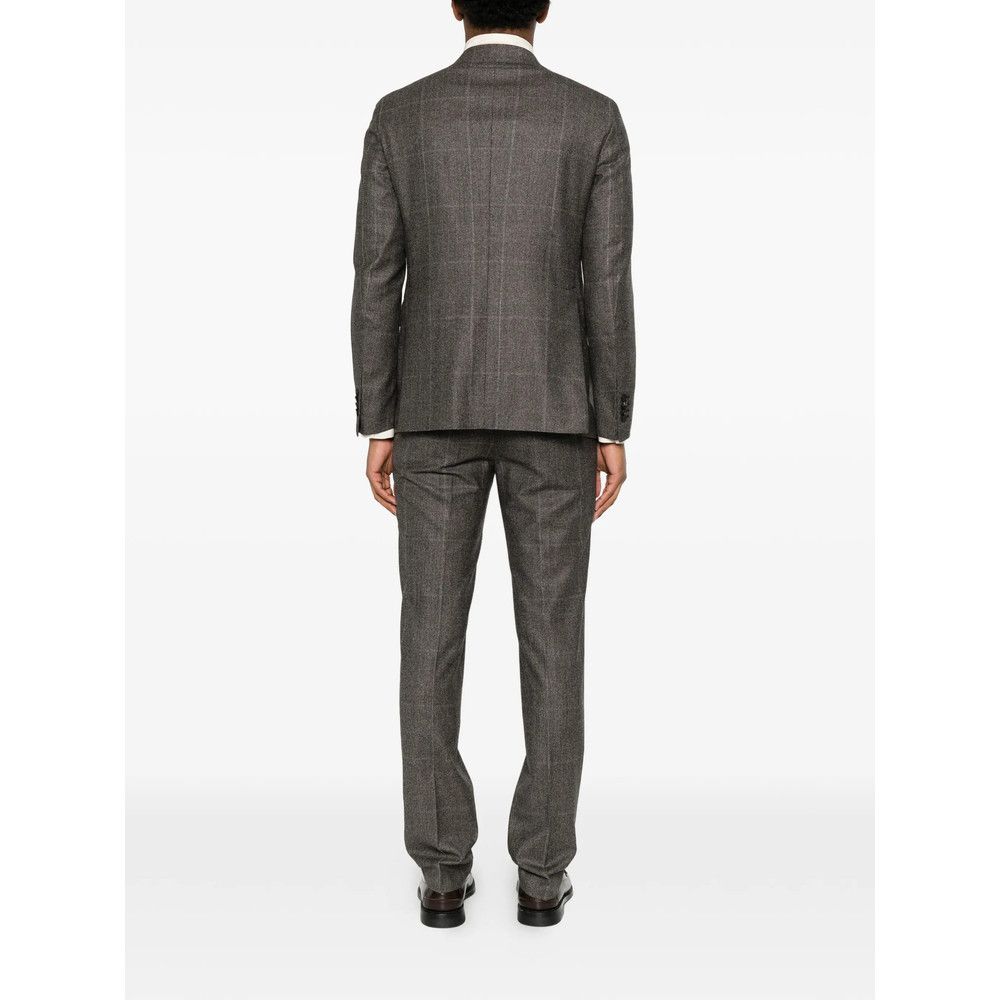 Tagliatore Tagliatore GREY Suits - Single Breasted Suits Size US M / EU 48-50 / 2 - 3 Thumbnail