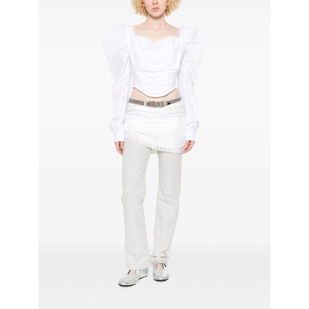 Vivienne Westwood Vivienne Westwood WHITE Tops - Blouses Size S / US 4 / IT 40 - 4 Thumbnail