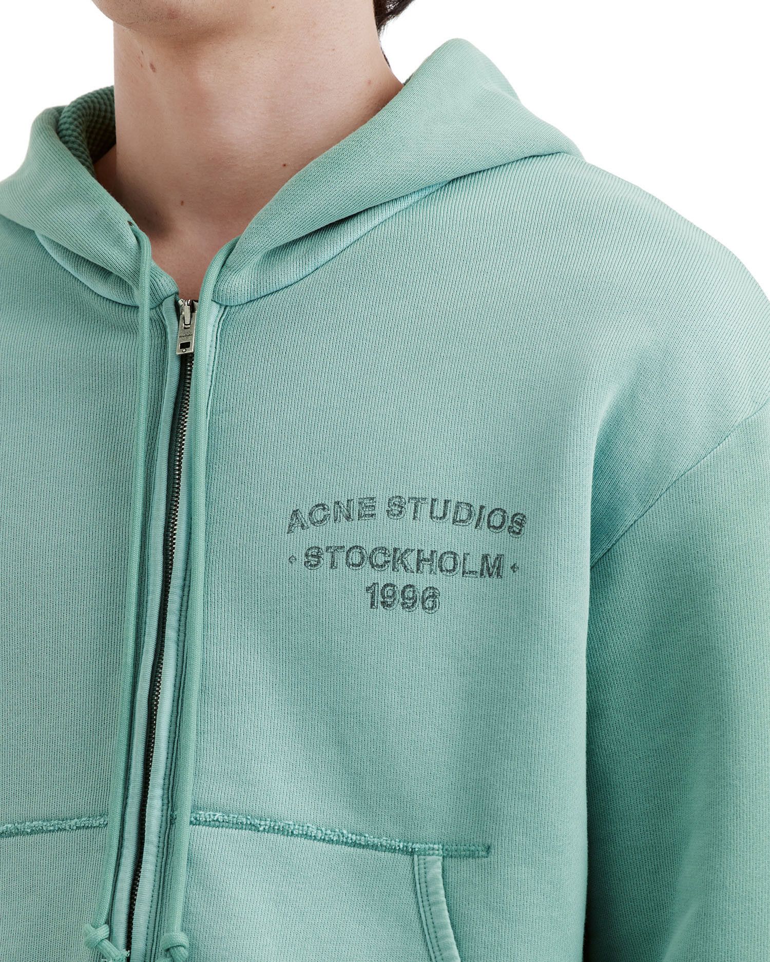 Acne Studios Acne Studios Zipper Hooded Sweatshirt Size US XS / EU 42 / 0 - 5 Thumbnail