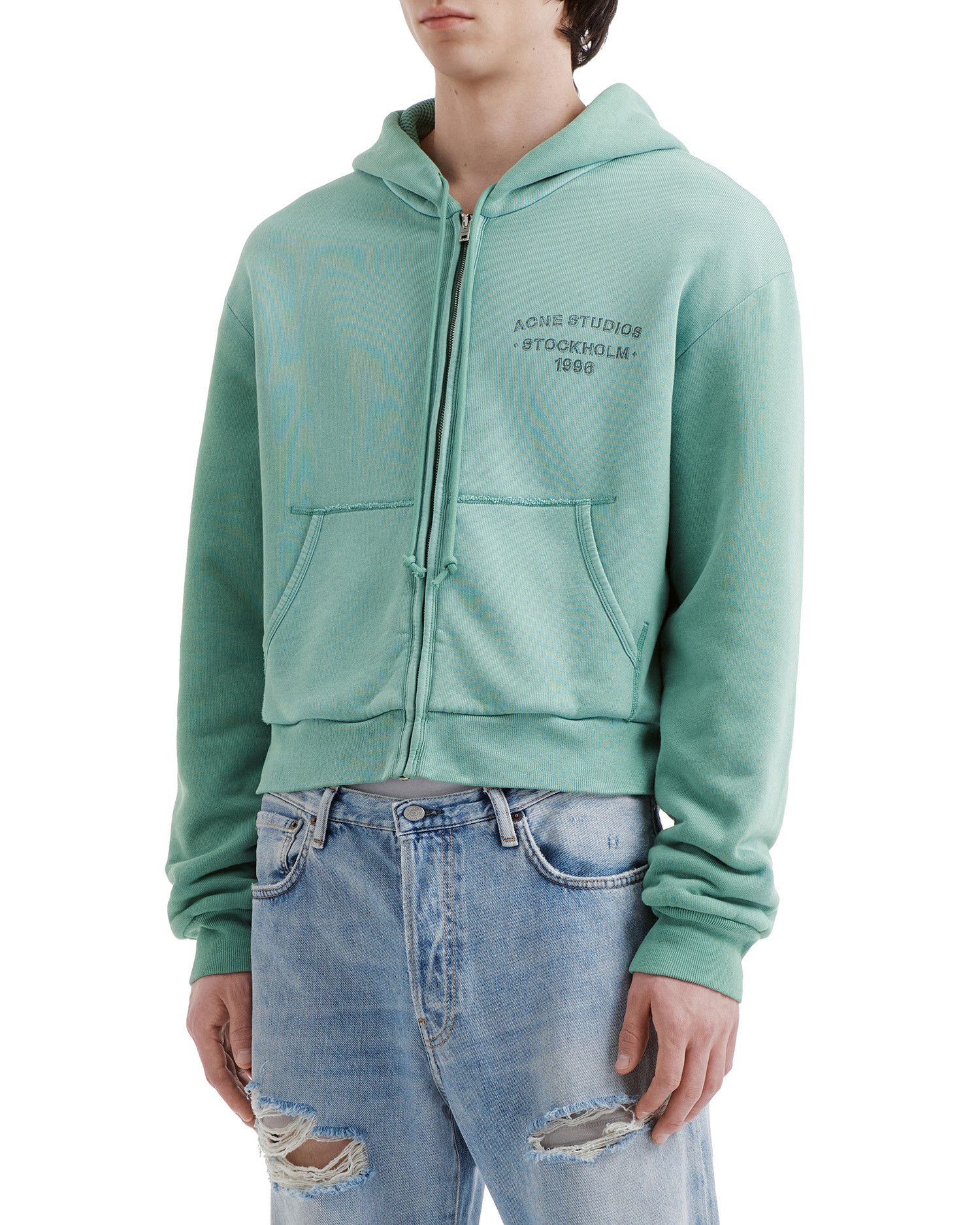 Acne Studios Acne Studios Zipper Hooded Sweatshirt Size US M / EU 48-50 / 2 - 3 Thumbnail