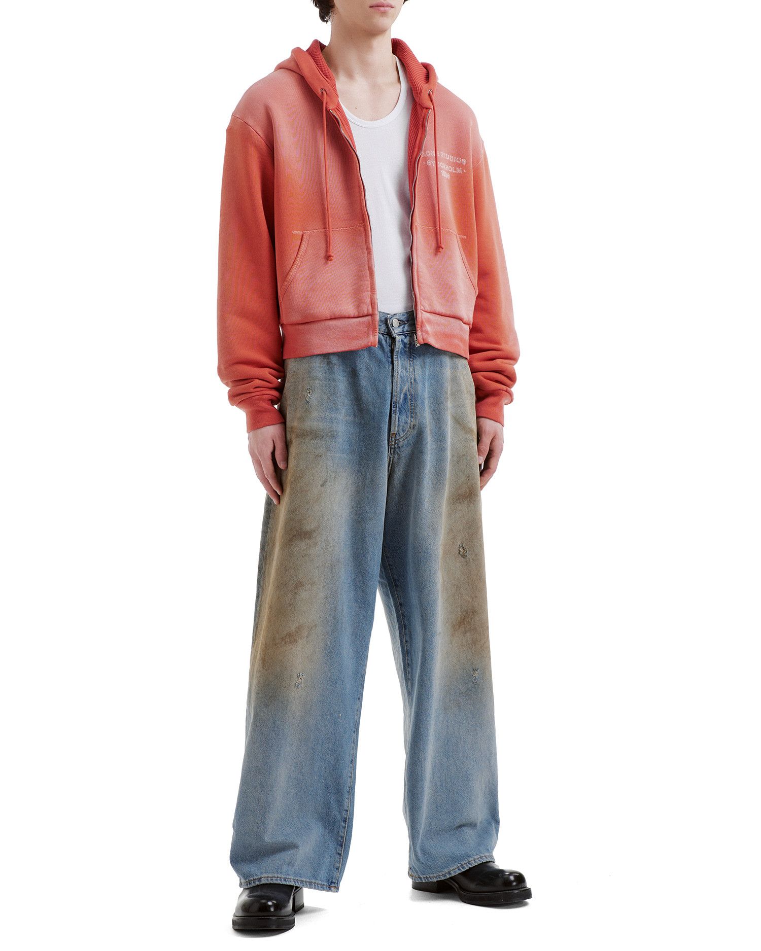 Acne Studios Acne Studios Zipper Hooded Sweatshirt Size US XS / EU 42 / 0 - 2 Thumbnail