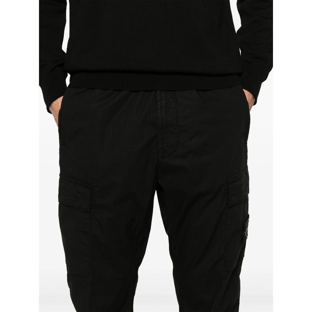 Stone Island Stone Island BLACK Trousers - Tapered Trousers Size US 30 / EU 46 - 4 Thumbnail