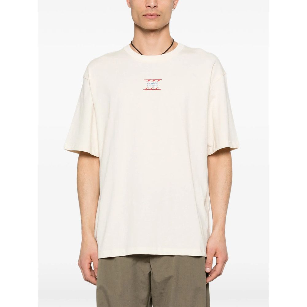 Samsoe Samsoe Samsoe Samsoe NEUTRALS T-Shirts & Vests - T-Shirts Size US M / EU 48-50 / 2 - 5 Thumbnail