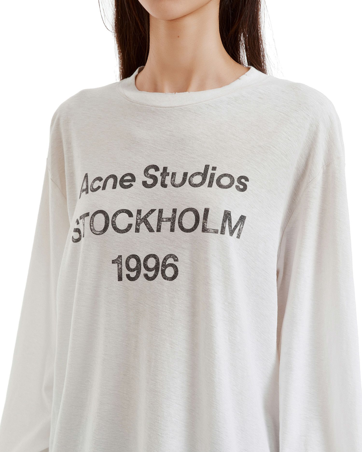 Acne Studios Acne Studios Letter Printed Long Sleeve T-Shirt Size XL / US 12-14 / IT 48-50 - 5 Thumbnail