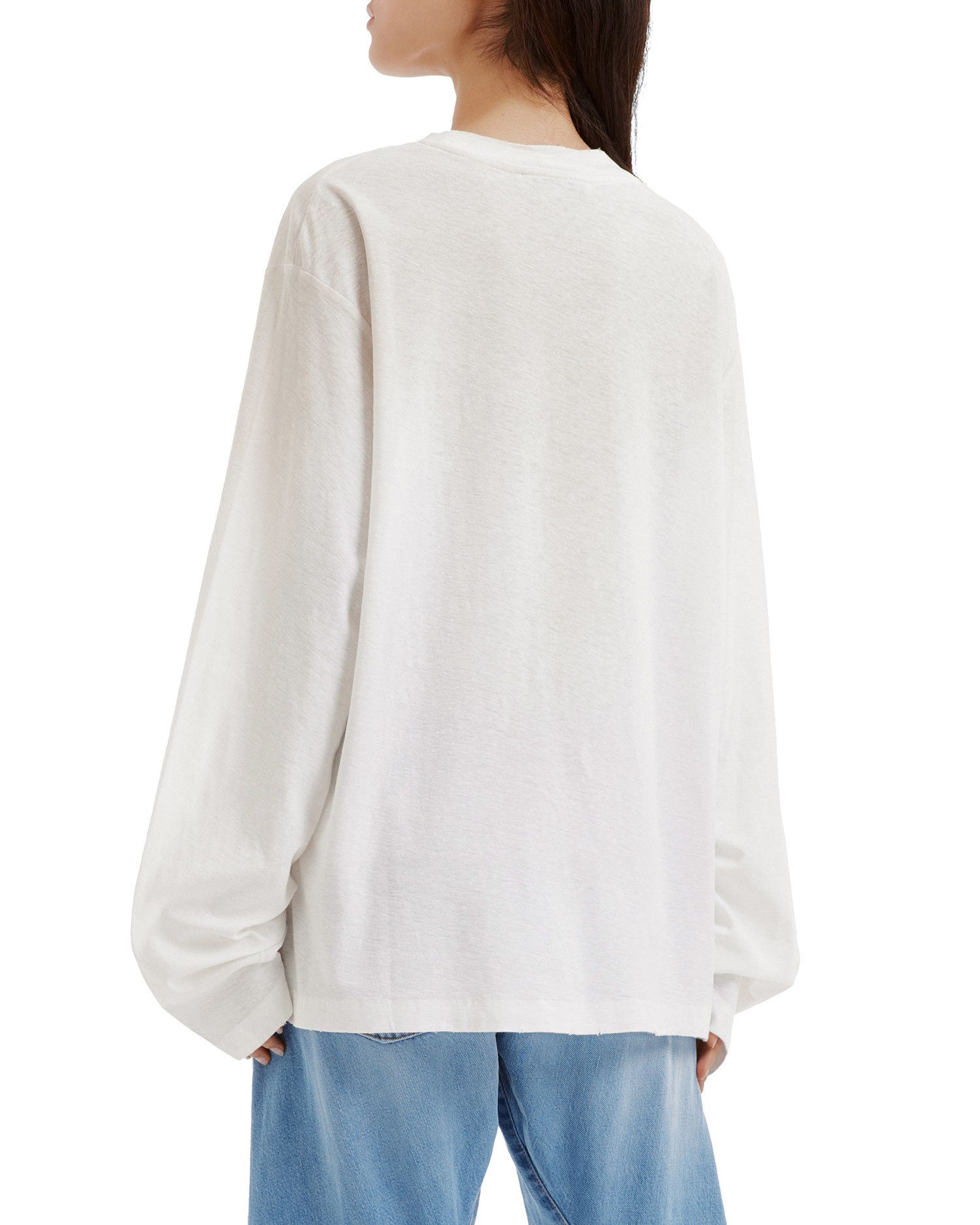 Acne Studios Acne Studios Letter Printed Long Sleeve T-Shirt Size L / US 10 / IT 46 - 4 Thumbnail