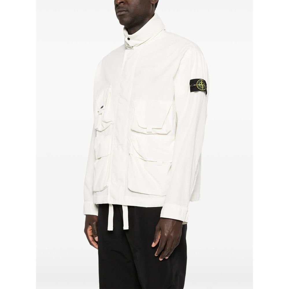 Stone Island Stone Island WHITE Jackets - Military Jackets Size US L / EU 52-54 / 3 - 5 Thumbnail