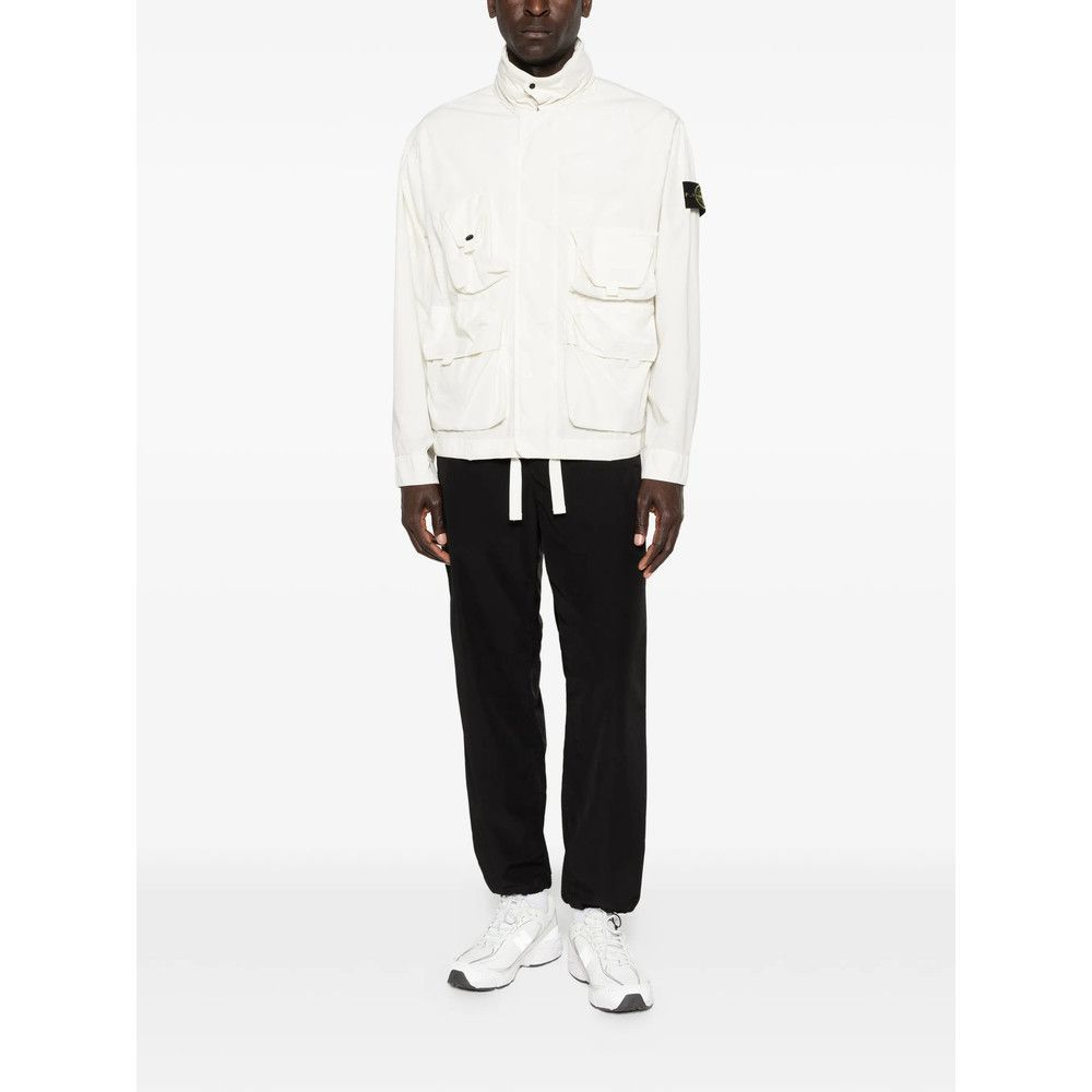 Stone Island Stone Island WHITE Jackets - Military Jackets Size US L / EU 52-54 / 3 - 2 Thumbnail