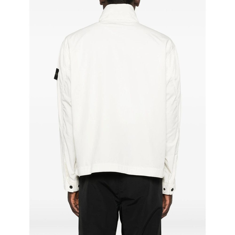 Stone Island Stone Island WHITE Jackets - Military Jackets Size US L / EU 52-54 / 3 - 4 Thumbnail