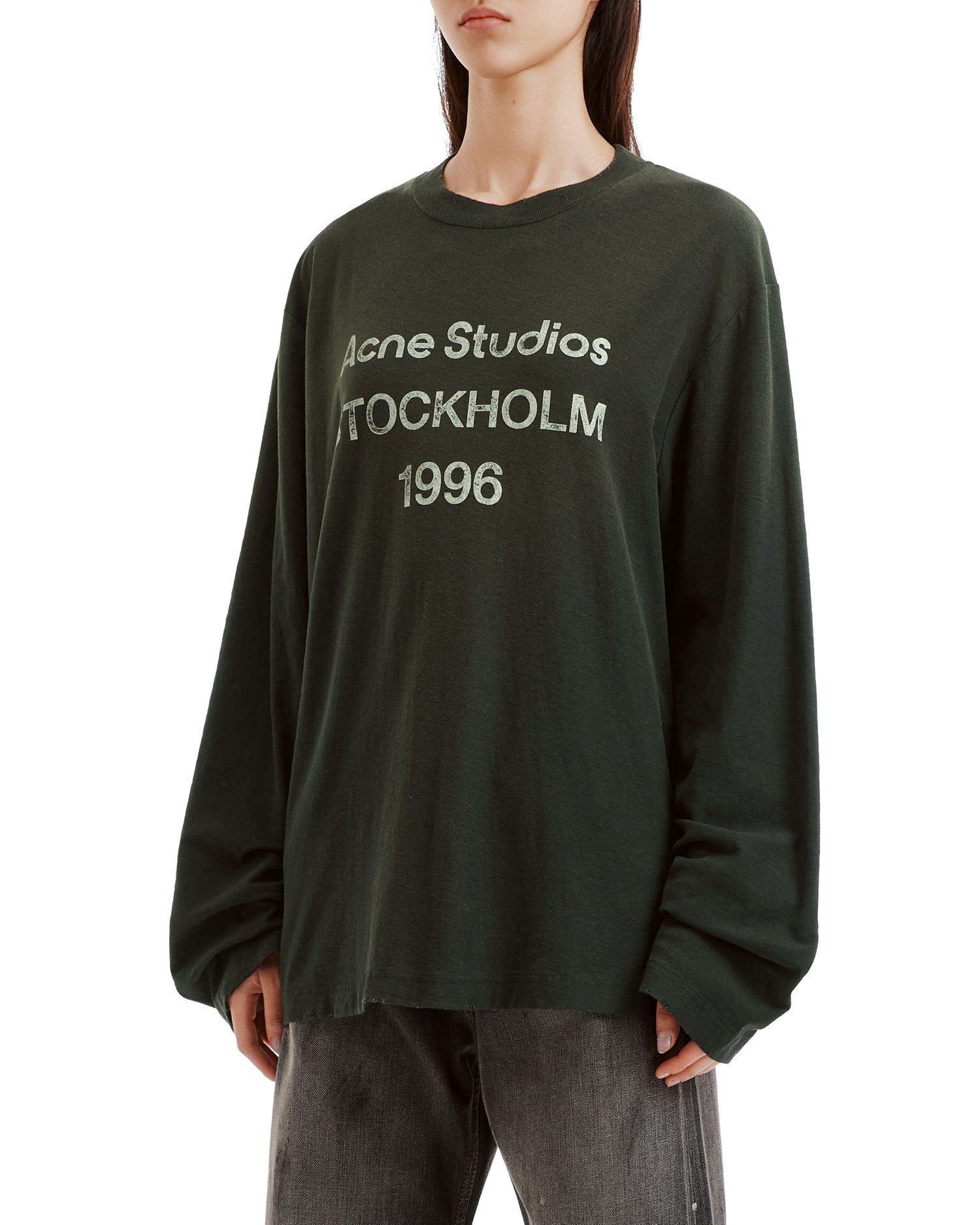 Acne Studios Acne Studios Letter Printed Long Sleeve T-Shirt Size XL / US 12-14 / IT 48-50 - 3 Thumbnail