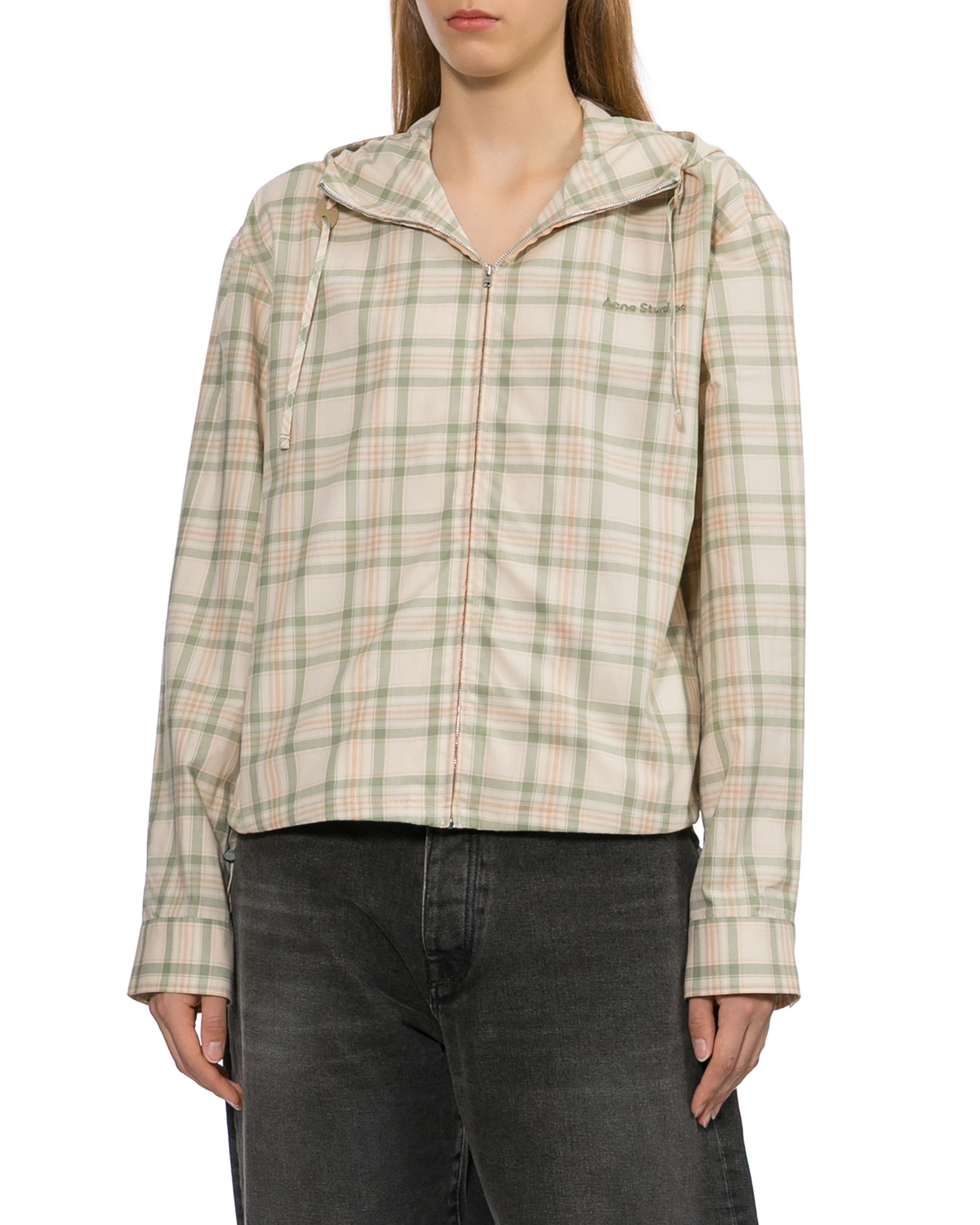 Acne Studios Acne Studios Plaid Hooded Jacket Size M / US 6-8 / IT 42-44 - 3 Thumbnail