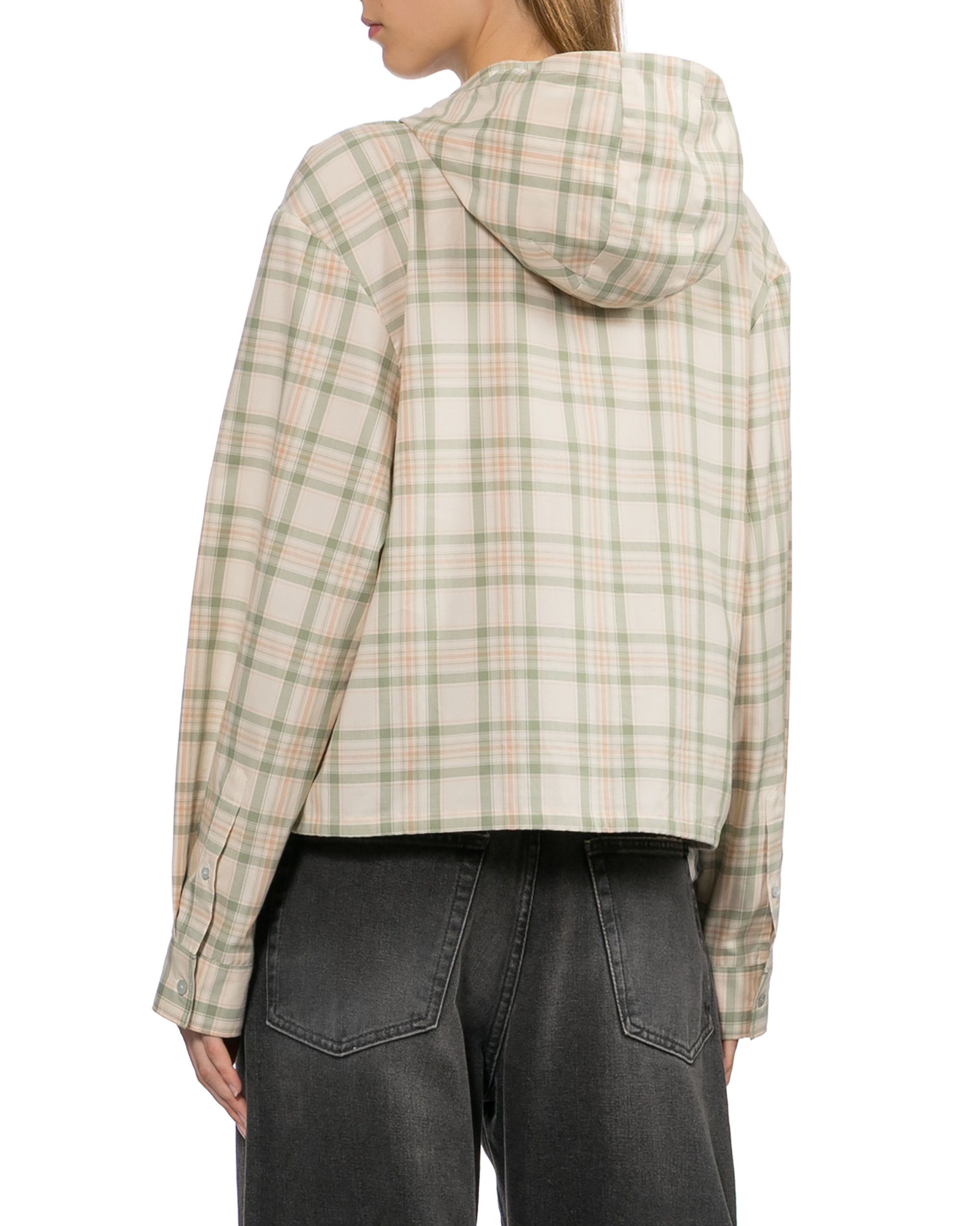Acne Studios Acne Studios Plaid Hooded Jacket Size M / US 6-8 / IT 42-44 - 4 Thumbnail