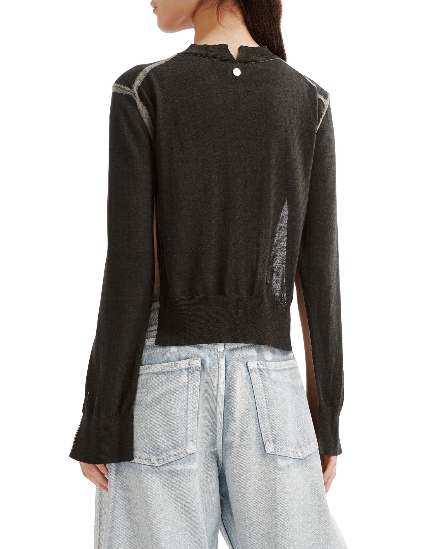 Acne Studios Acne Studios V Collar Knitwear Size XS / US 0-2 / IT 36-38 - 4 Thumbnail
