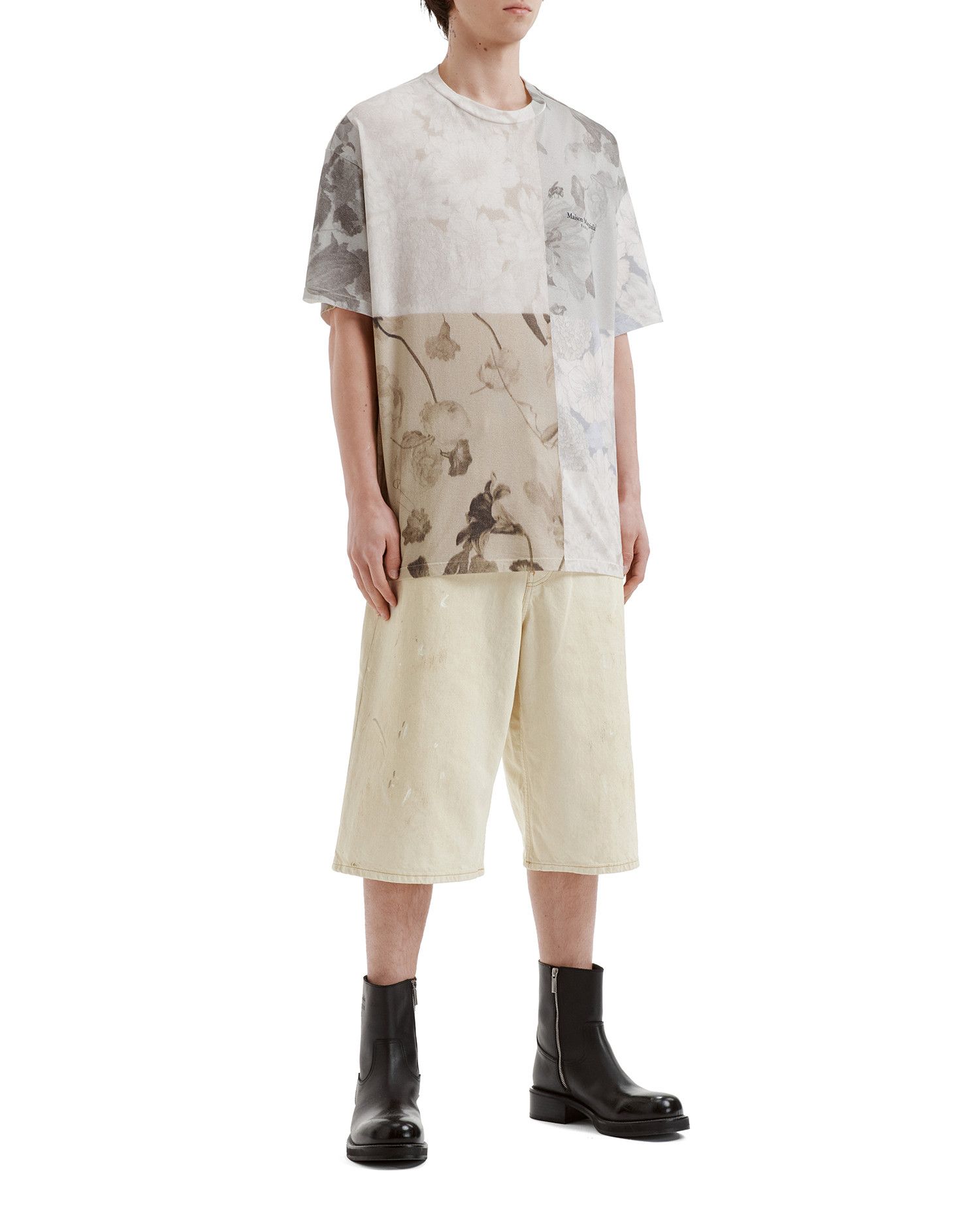 Acne Studios Acne Studios Splatter Print Denim Shorts Size US 40 / EU 56 - 2 Thumbnail