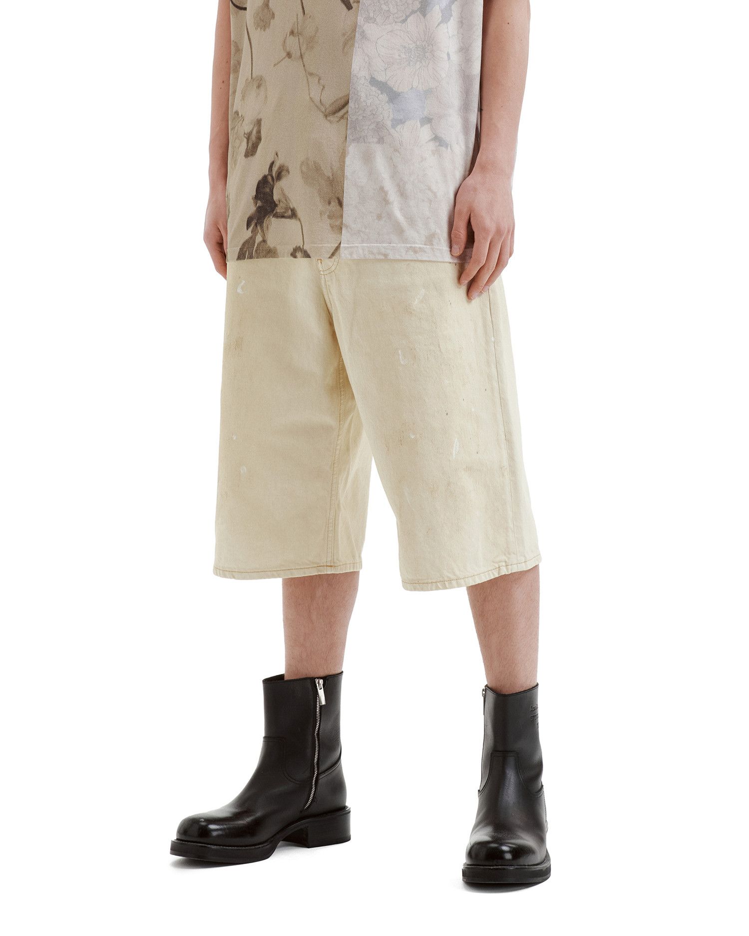 Acne Studios Acne Studios Splatter Print Denim Shorts Size US 40 / EU 56 - 3 Thumbnail