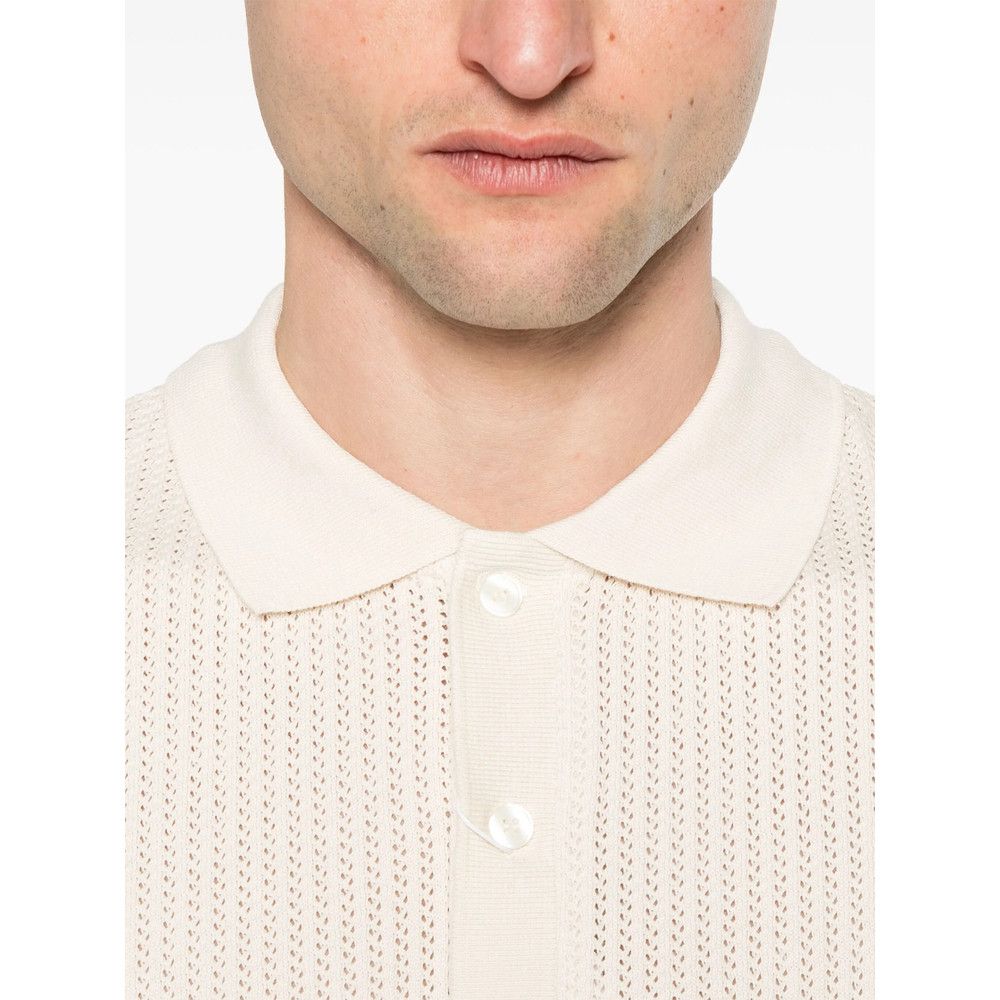 Samsoe Samsoe Samsoe Samsoe NEUTRALS Polo Shirts Size US M / EU 48-50 / 2 - 2 Thumbnail
