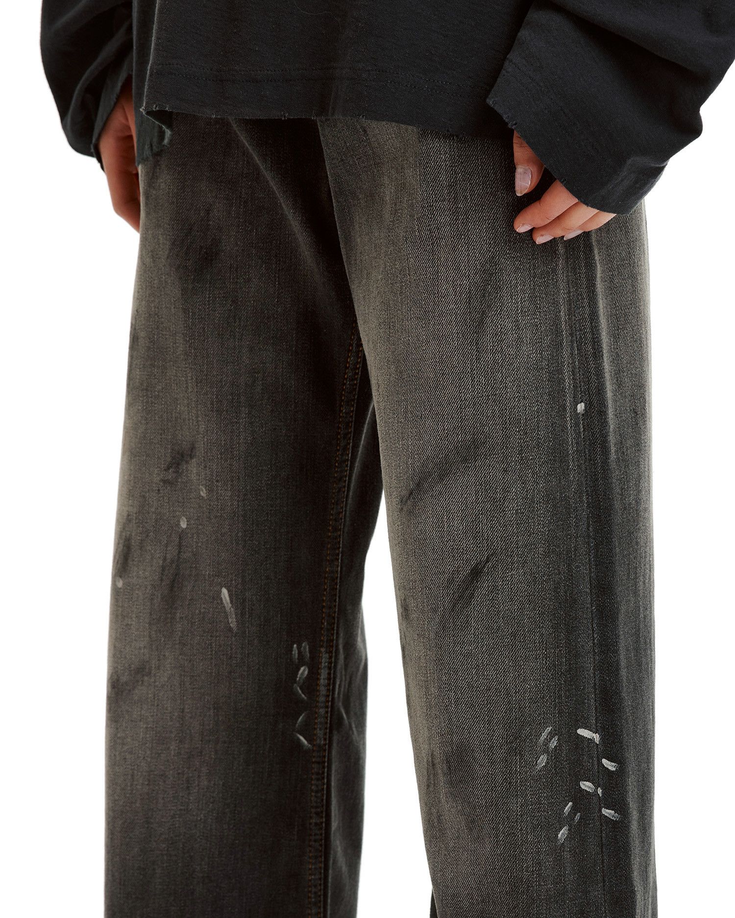 Acne Studios Acne Studios 2006F LOOSE FIT Splatter Straight Jeans Size 27" / US 4 / IT 40 - 5 Thumbnail