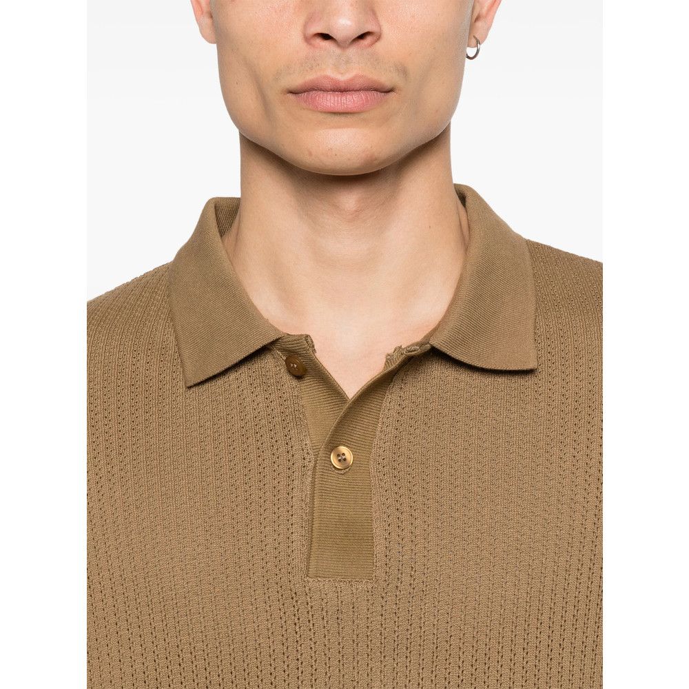 Samsoe Samsoe Samsoe Samsoe NEUTRALS Polo Shirts Size US XL / EU 56 / 4 - 4 Thumbnail