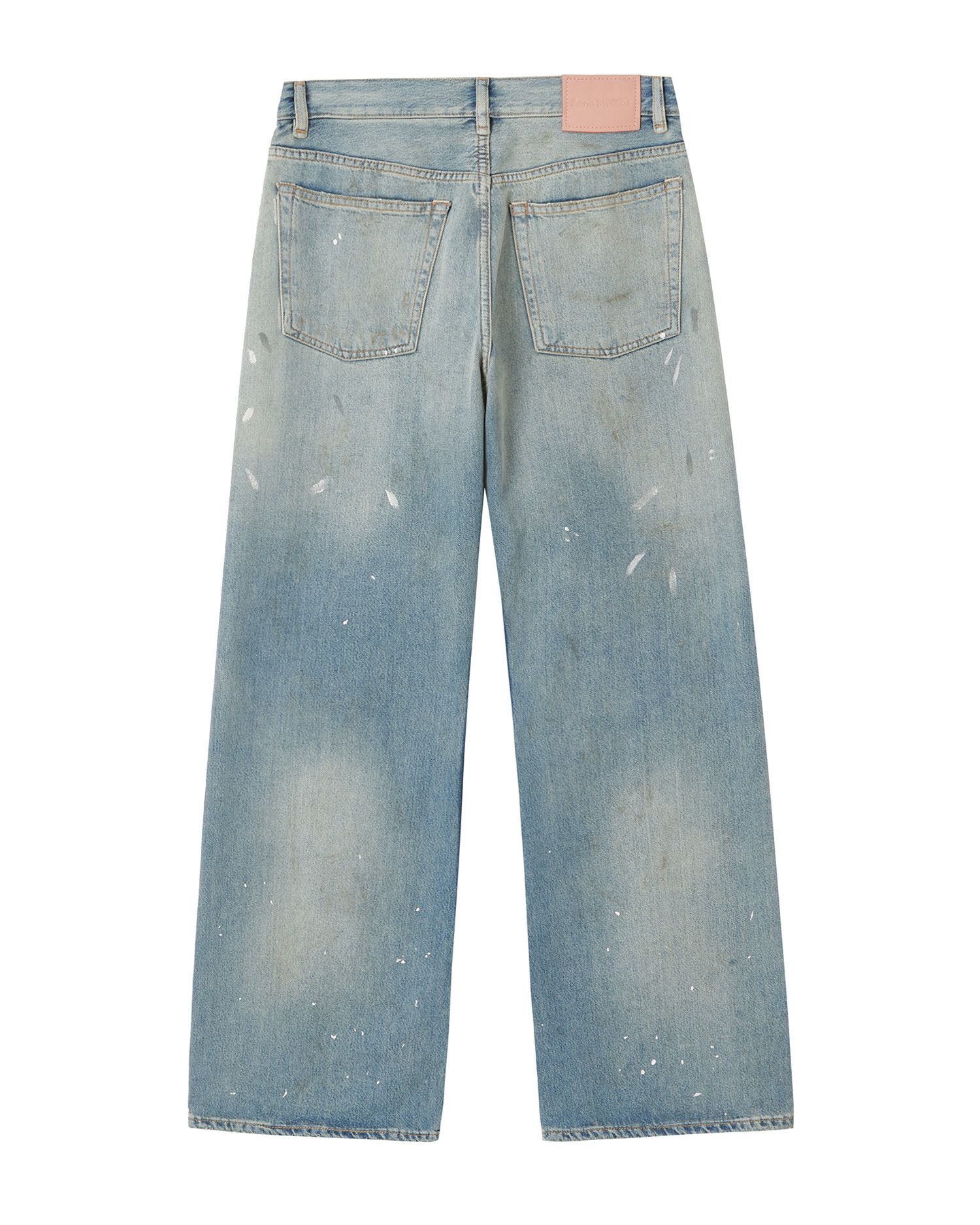 Acne Studios Acne Studios 2021F LOOSE FIT Splatter Straight Jeans Size 27" / US 4 / IT 40 - 6 Thumbnail