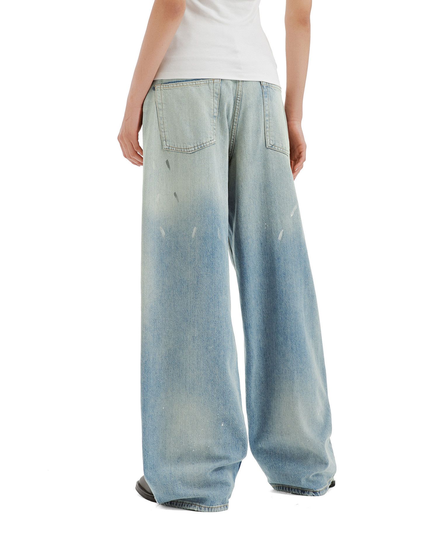 Acne Studios Acne Studios 1981 BAGGY FIT Splatter Distressed Design Jeans Size 22" - 4 Thumbnail