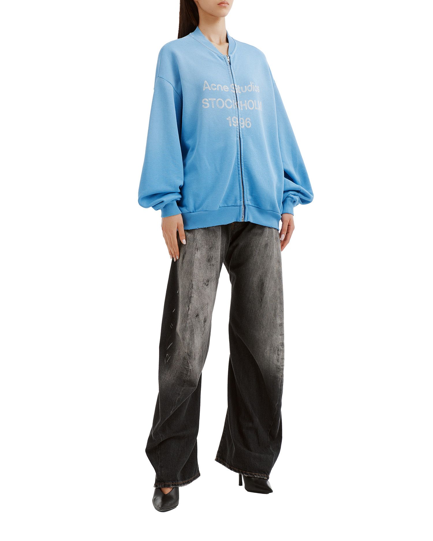 Acne Studios Acne Studios Letter Printed Zipper Jacket Size M / US 6-8 / IT 42-44 - 2 Thumbnail