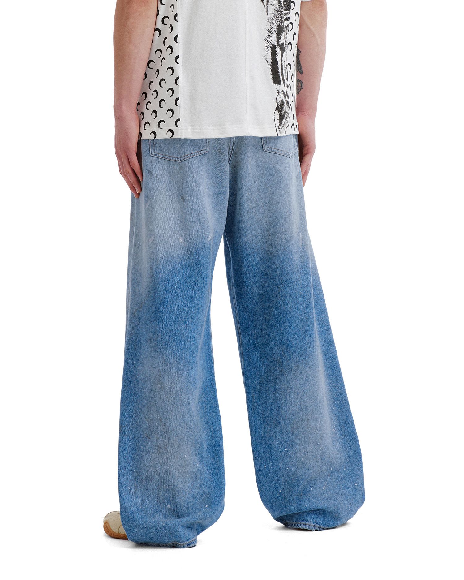 Acne Studios Acne Studios Splatter Distressed Straight Jeans Size US 32 / EU 48 - 4 Thumbnail