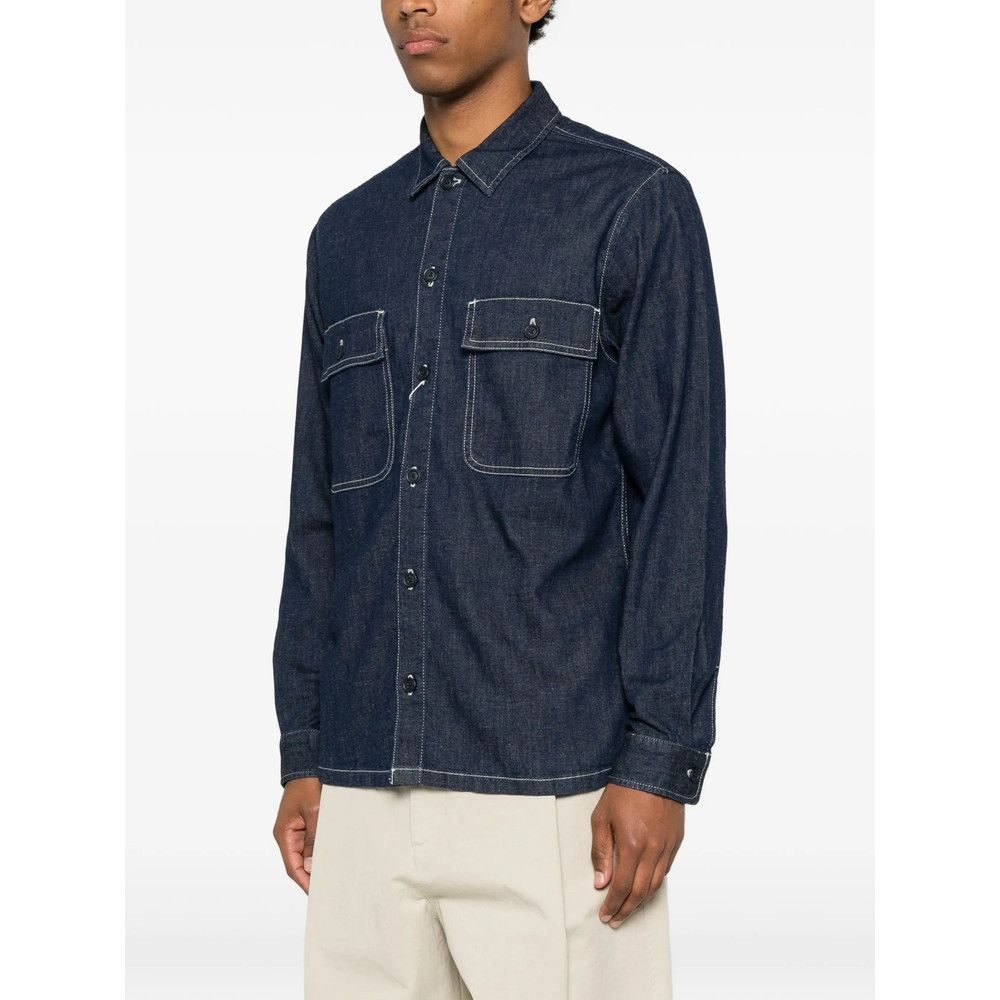 Samsoe Samsoe Samsoe Samsoe BLUE Shirts Size US L / EU 52-54 / 3 - 5 Thumbnail