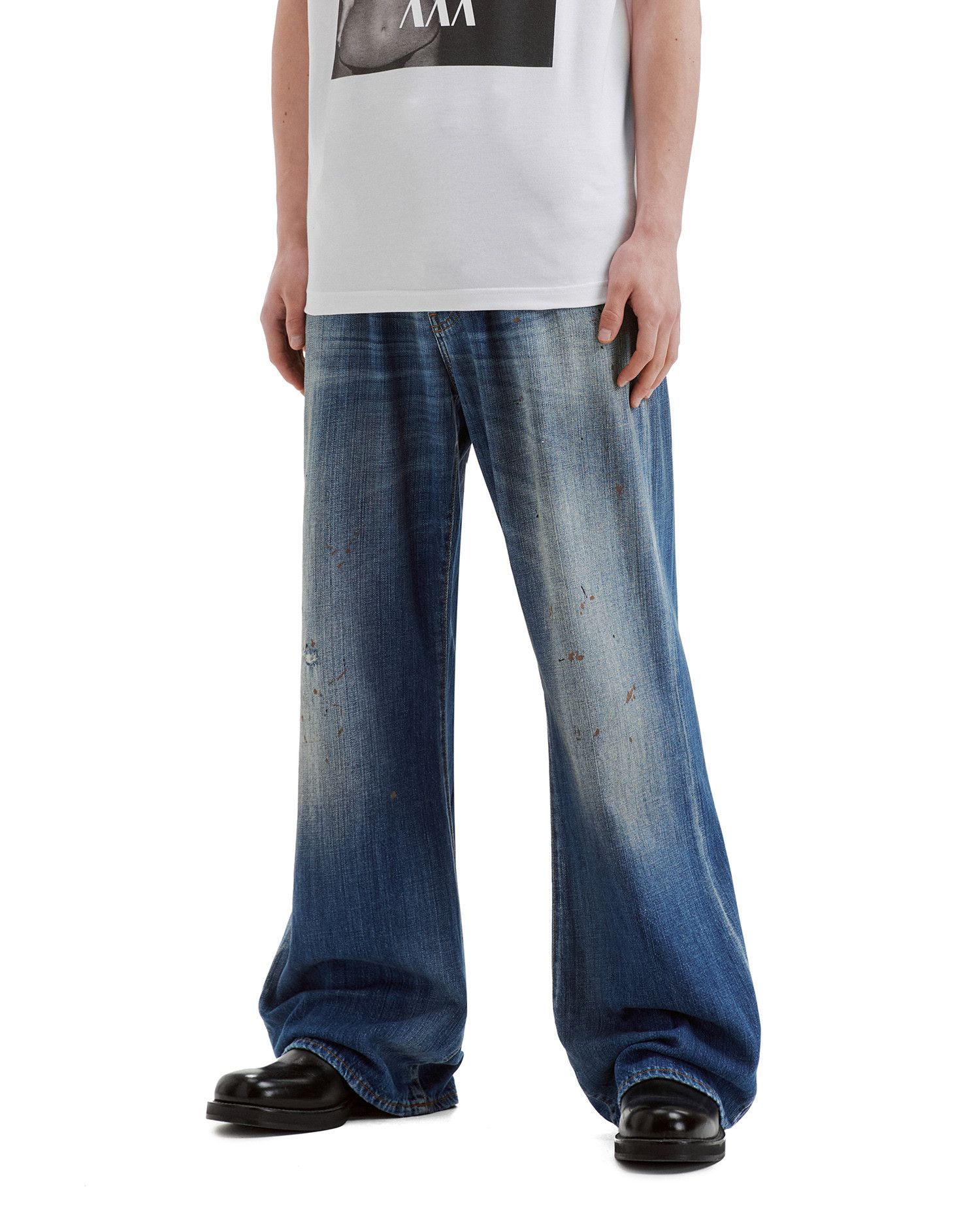 Acne Studios Acne Studios Ripped Distressed Design Jeans Size US 26 / EU 42 - 3 Thumbnail