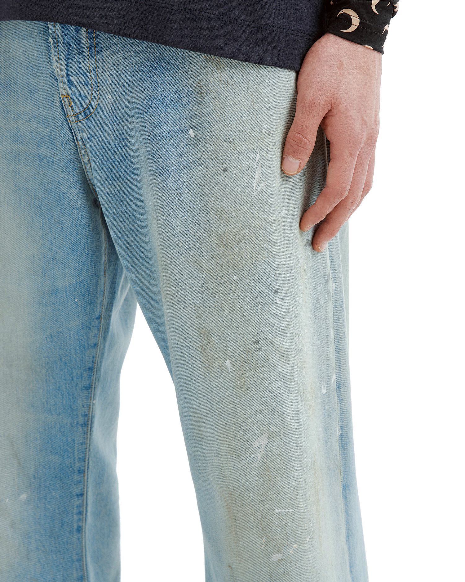 Acne Studios Acne Studios Splatter Washed Distressed Jeans Size US 32 / EU 48 - 5 Thumbnail