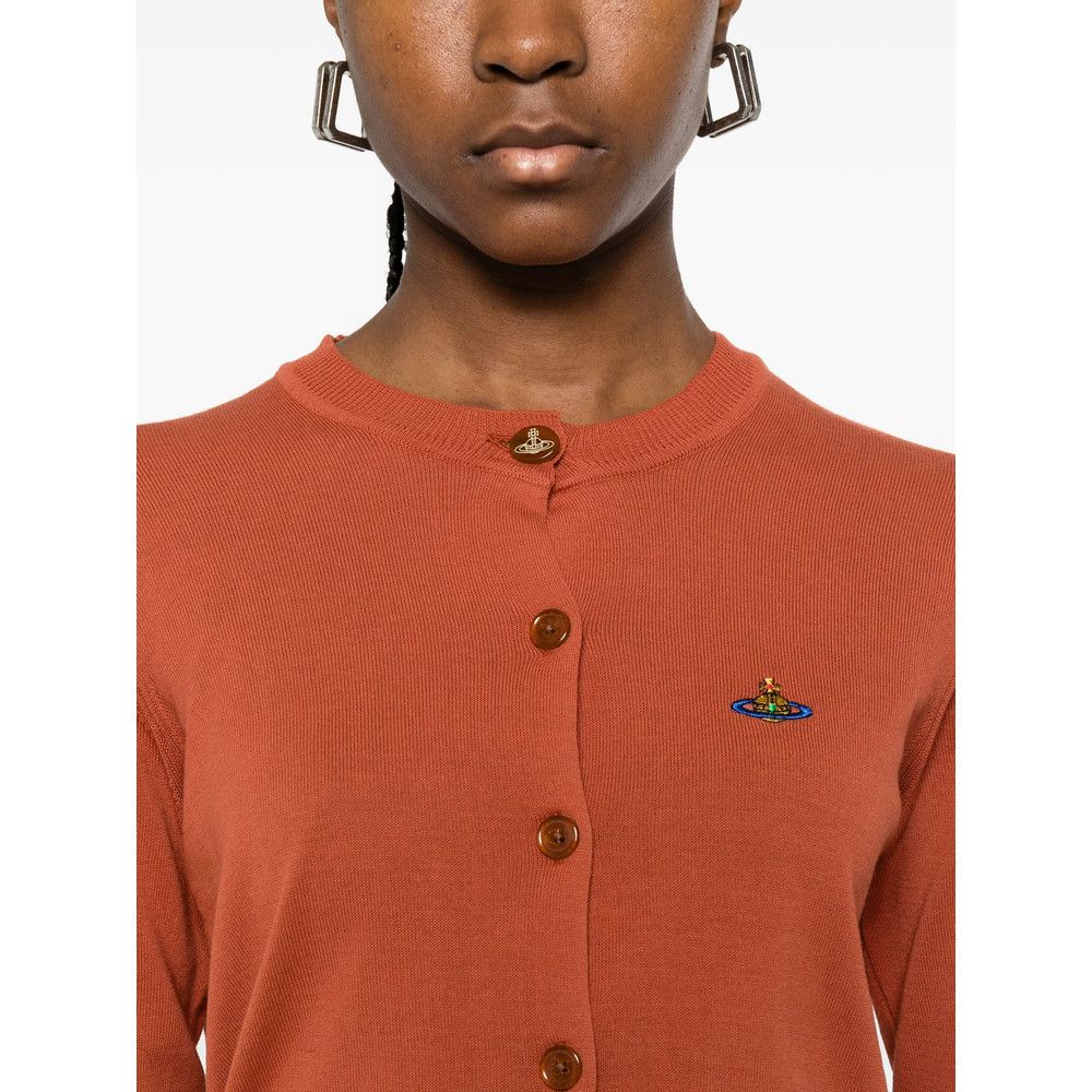 Vivienne Westwood Vivienne Westwood ORANGE Knitwear - Cardigans Size XS / US 0-2 / IT 36-38 - 3 Thumbnail