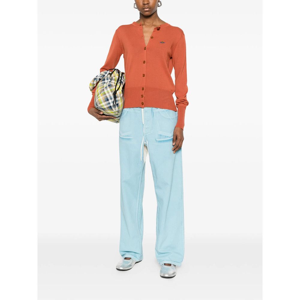 Vivienne Westwood Vivienne Westwood ORANGE Knitwear - Cardigans Size XS / US 0-2 / IT 36-38 - 2 Thumbnail