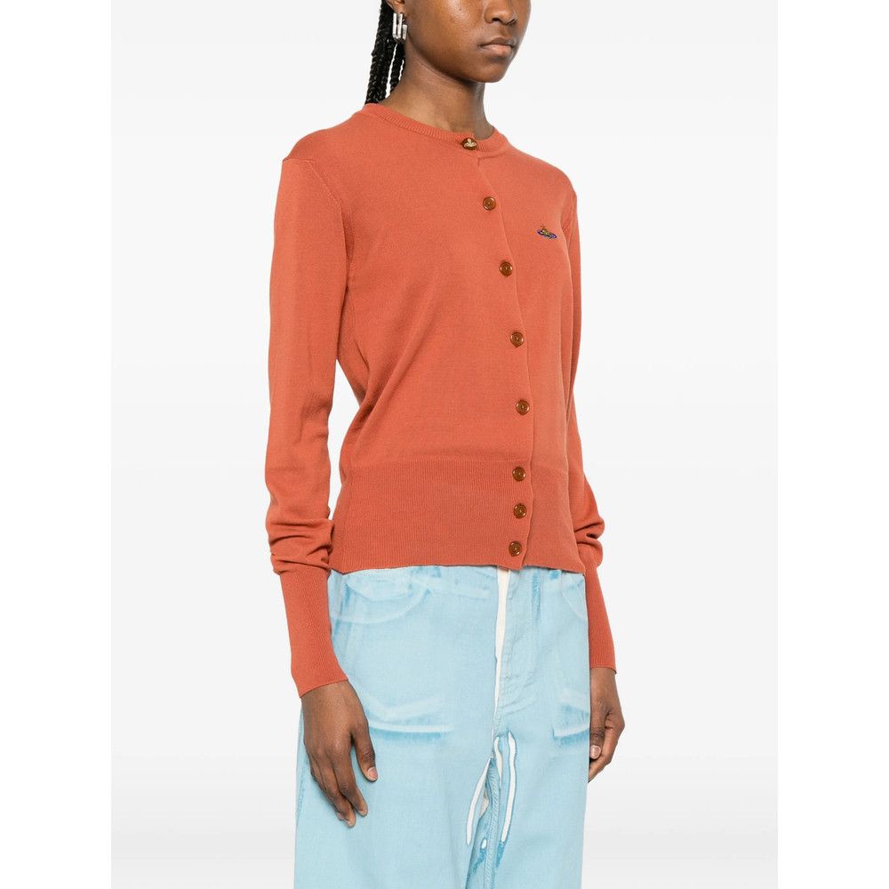 Vivienne Westwood Vivienne Westwood ORANGE Knitwear - Cardigans Size XS / US 0-2 / IT 36-38 - 4 Thumbnail