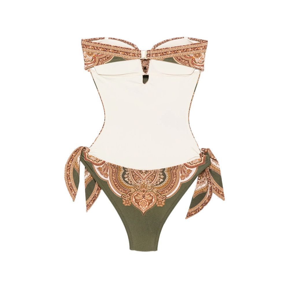 Zimmermann Zimmermann GREEN Beachwear - One-Pieces Size S / US 4 / IT 40 - 3 Thumbnail