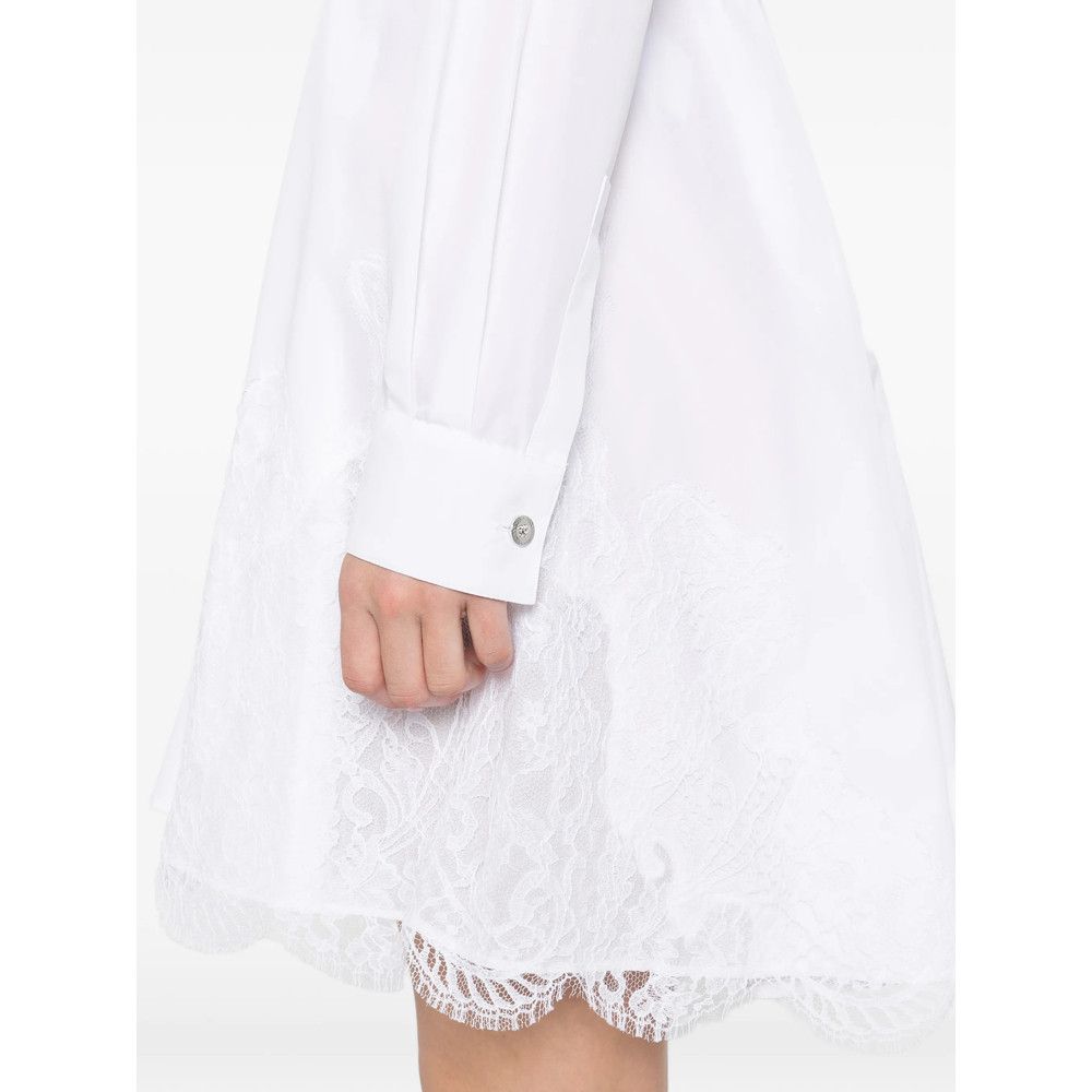 Versace Versace WHITE Dresses - Day Dresses Size L / US 10 / IT 46 - 5 Thumbnail
