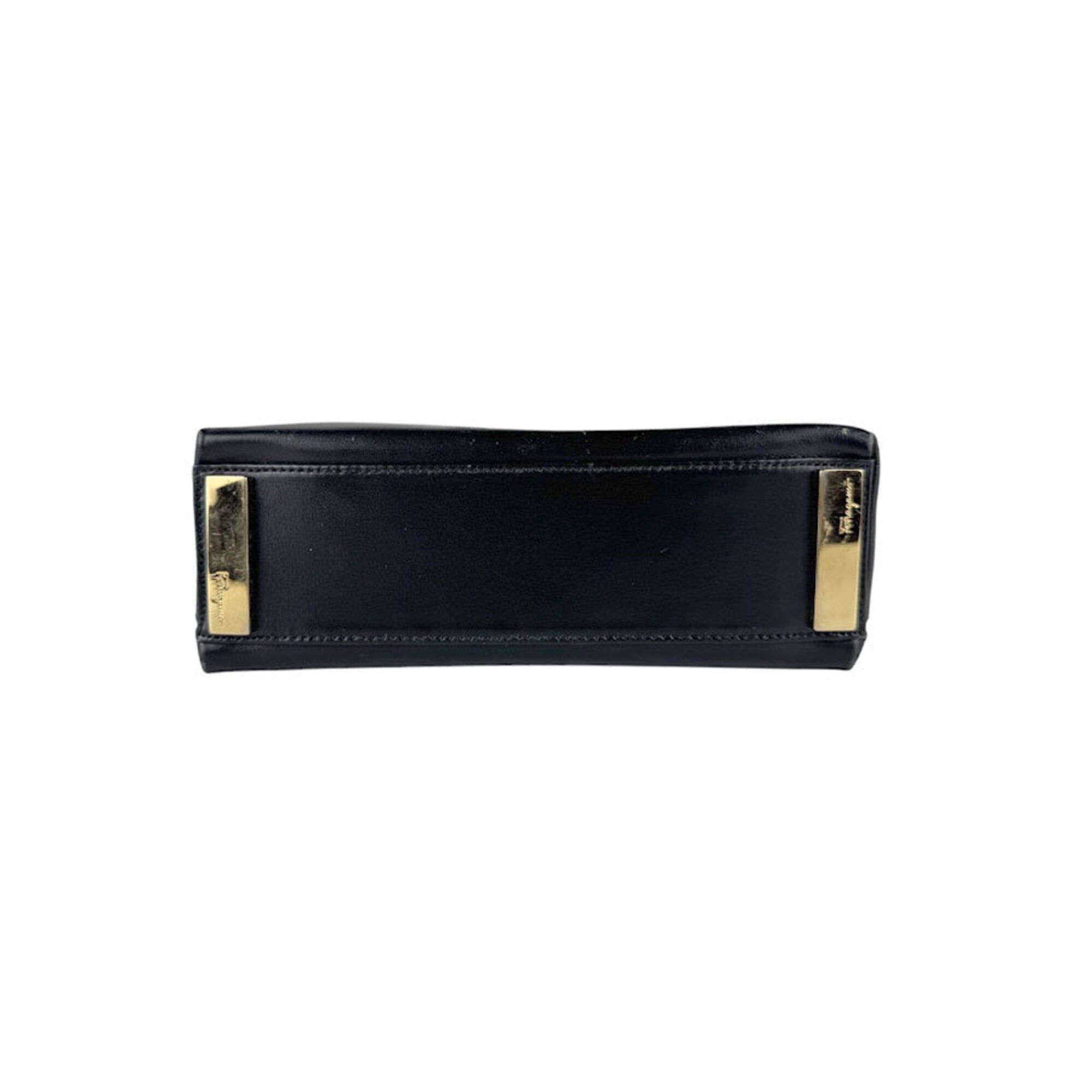 Salvatore Ferragamo Salvatore Ferragamo handbag/shoulder bag, leather, black, women's, z9834 Size ONE SIZE - 4 Thumbnail