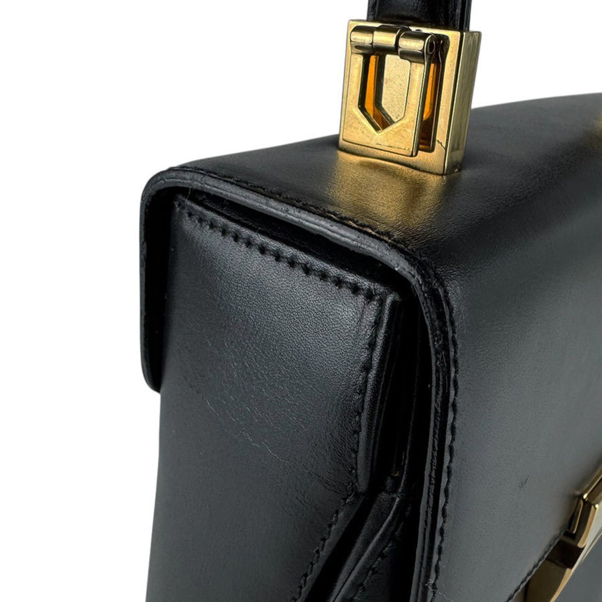 Salvatore Ferragamo Salvatore Ferragamo handbag/shoulder bag, leather, black, women's, z9834 Size ONE SIZE - 6 Thumbnail