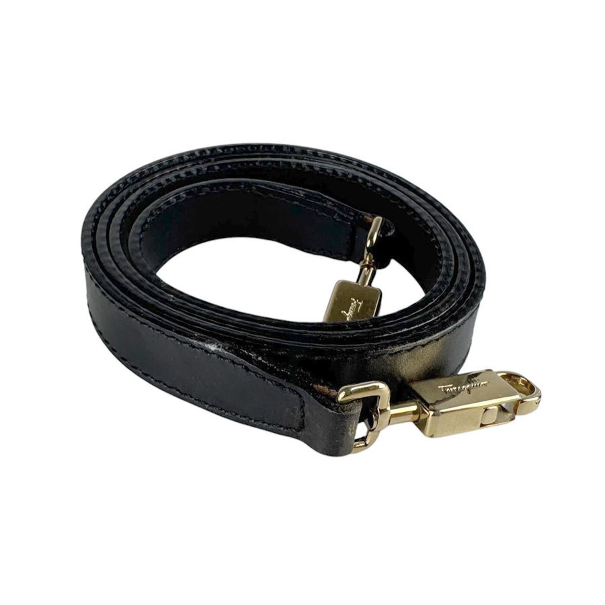 Salvatore Ferragamo Salvatore Ferragamo handbag/shoulder bag, leather, black, women's, z9834 Size ONE SIZE - 11 Thumbnail