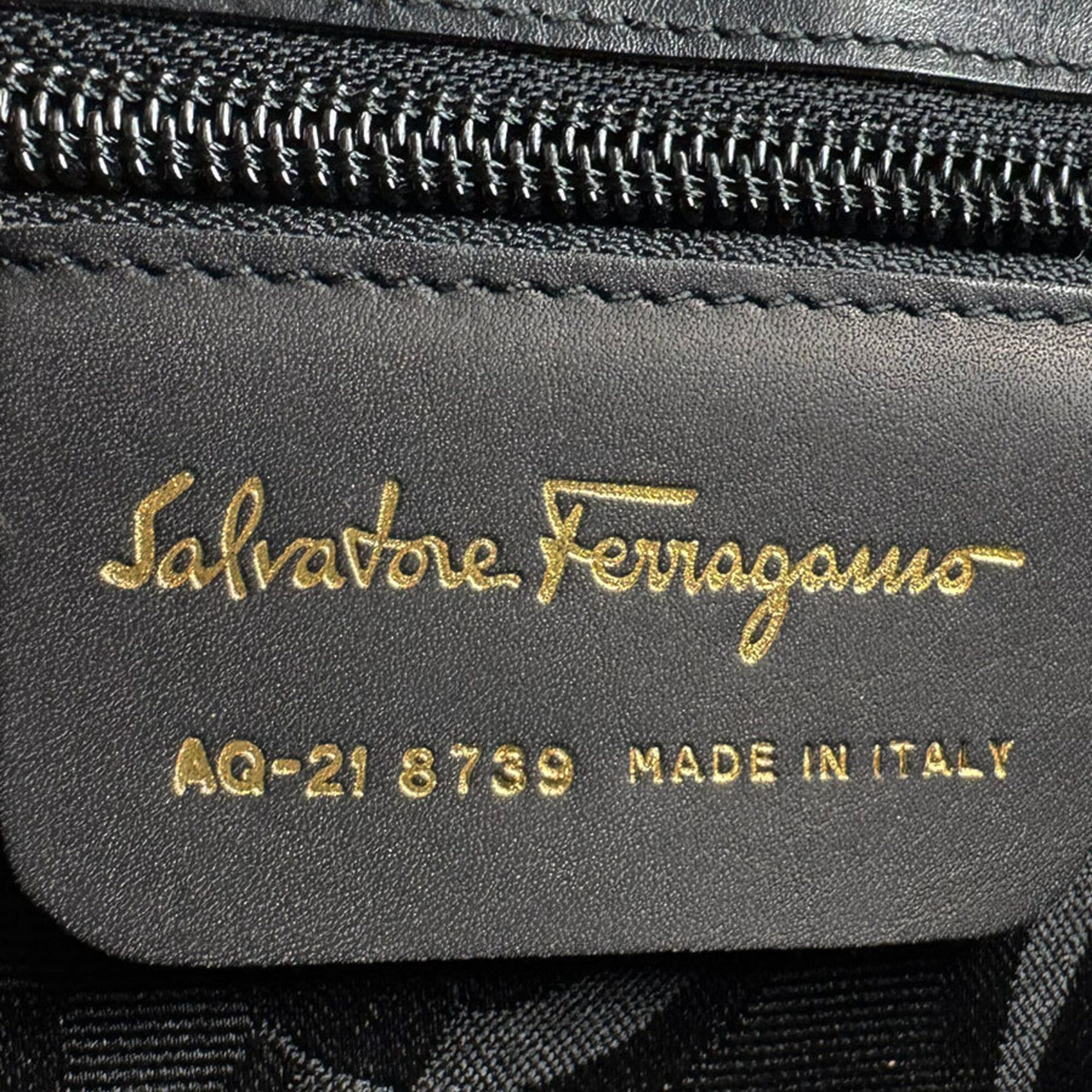 Salvatore Ferragamo Salvatore Ferragamo handbag/shoulder bag, leather, black, women's, z9834 Size ONE SIZE - 13 Thumbnail