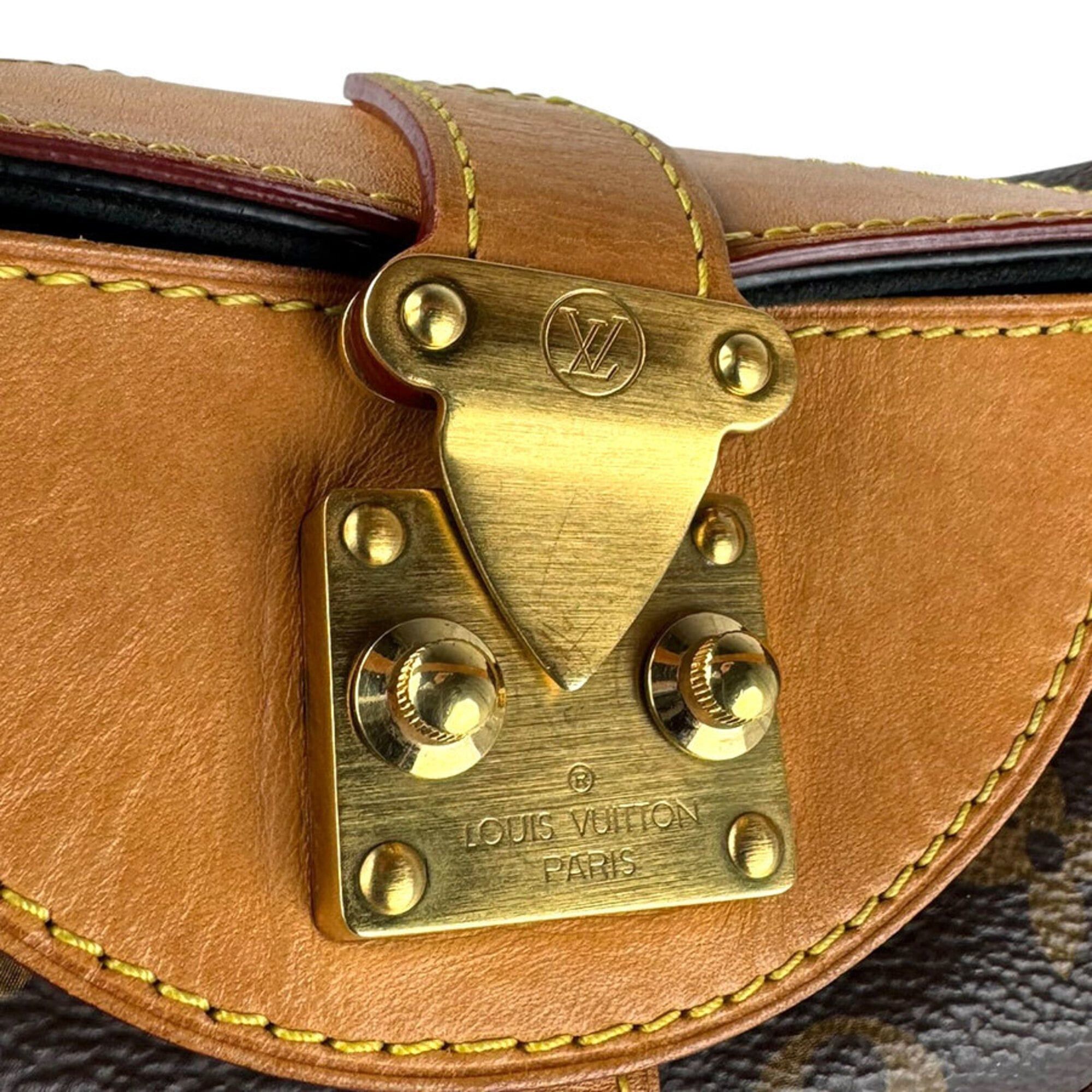 Louis Vuitton Louis Vuitton Shoulder Bag Monogram Duffle Canvas Brown Women's M43587 z9790 Size ONE SIZE - 12 Thumbnail